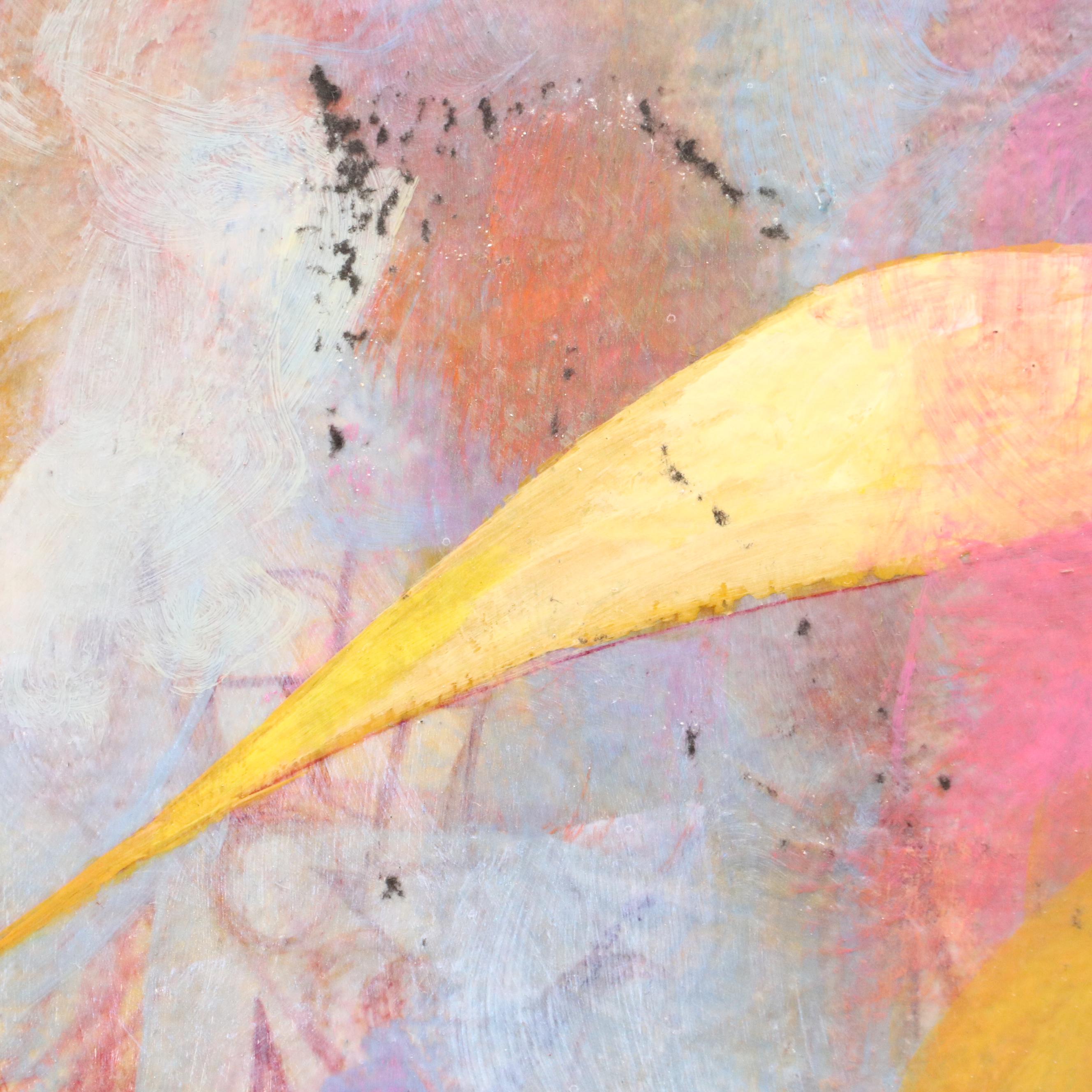 Cedric Michael Cox Abstract Acrylic Painting "Up in the Air No. 3," 2016