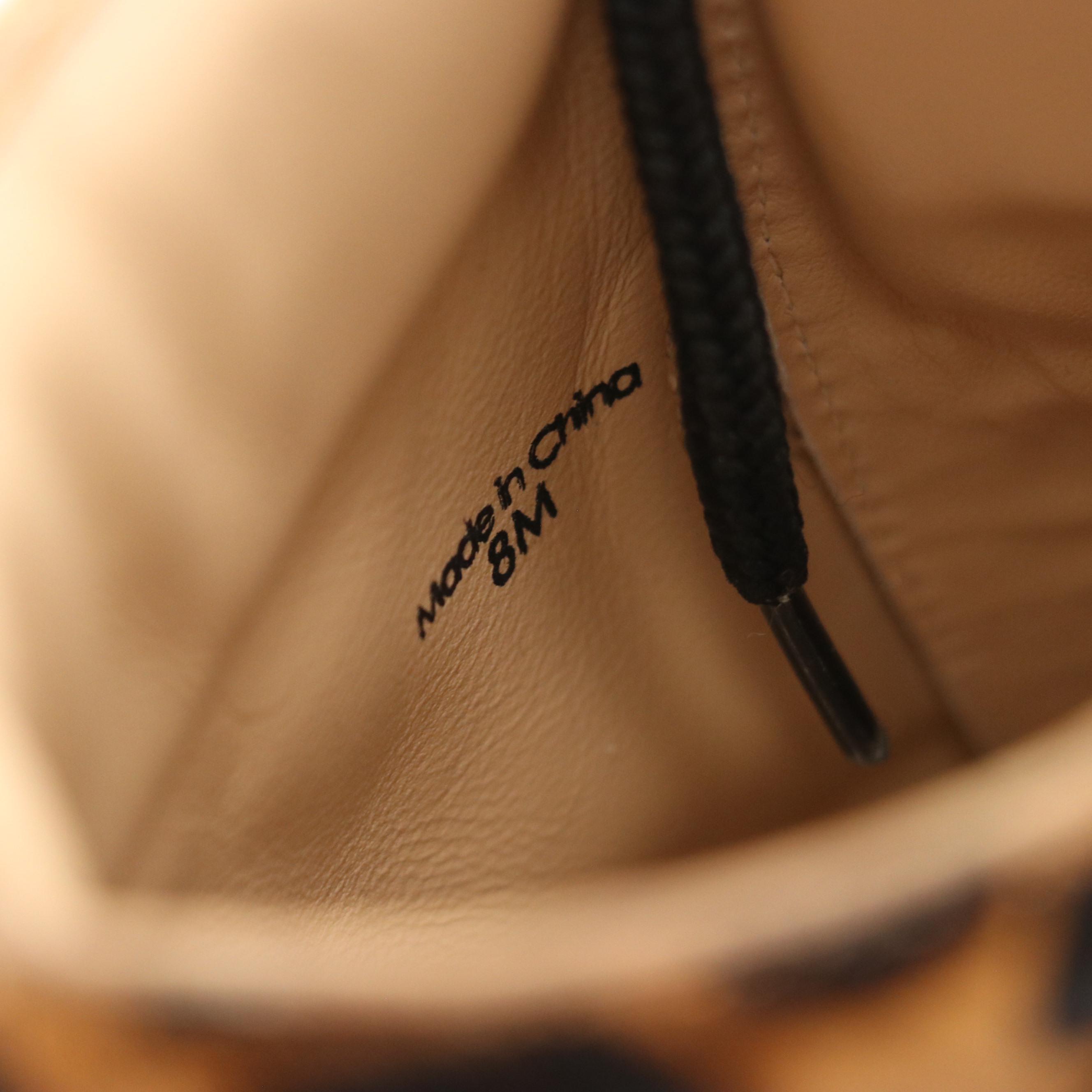 Diane Von Furstenberg Leopard Print Calf Hair Lace-Up Wedge Ankle Boots