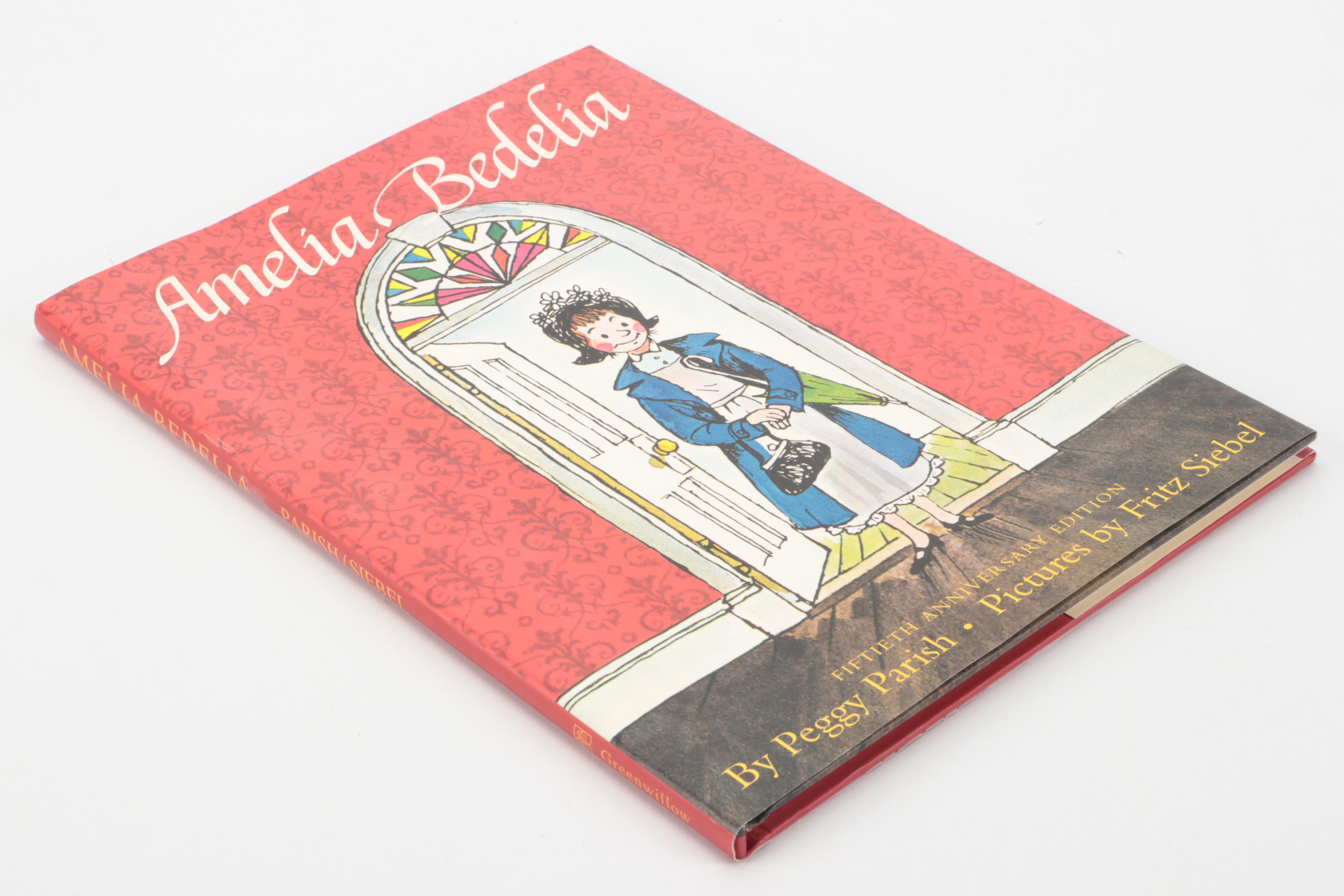 50th Anniversary Edition of "Amelia Bedelia" by Peggy Parish with Other Books