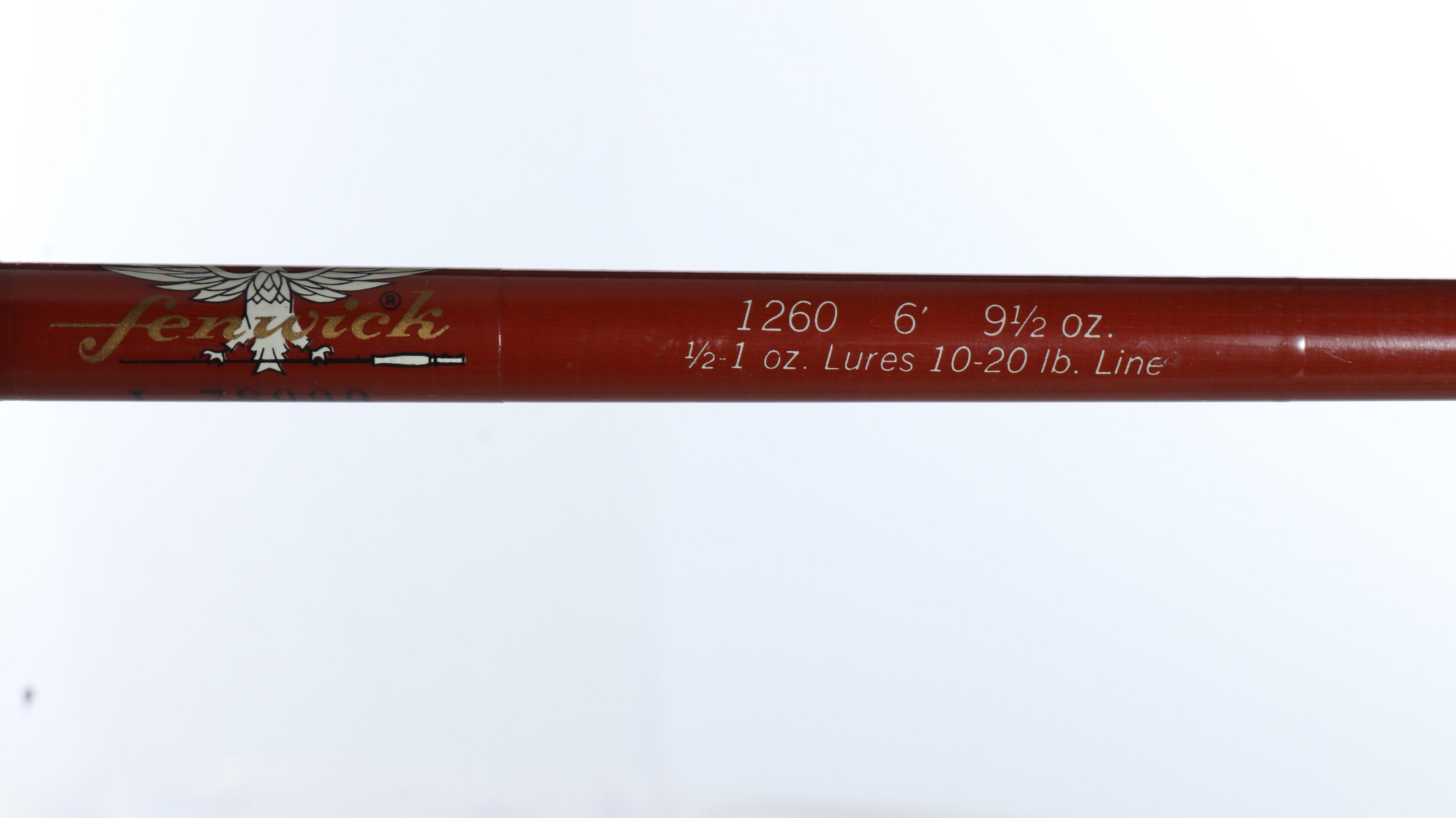 Fenwick "Lunker Stiks" Fiberglass Casting Rods