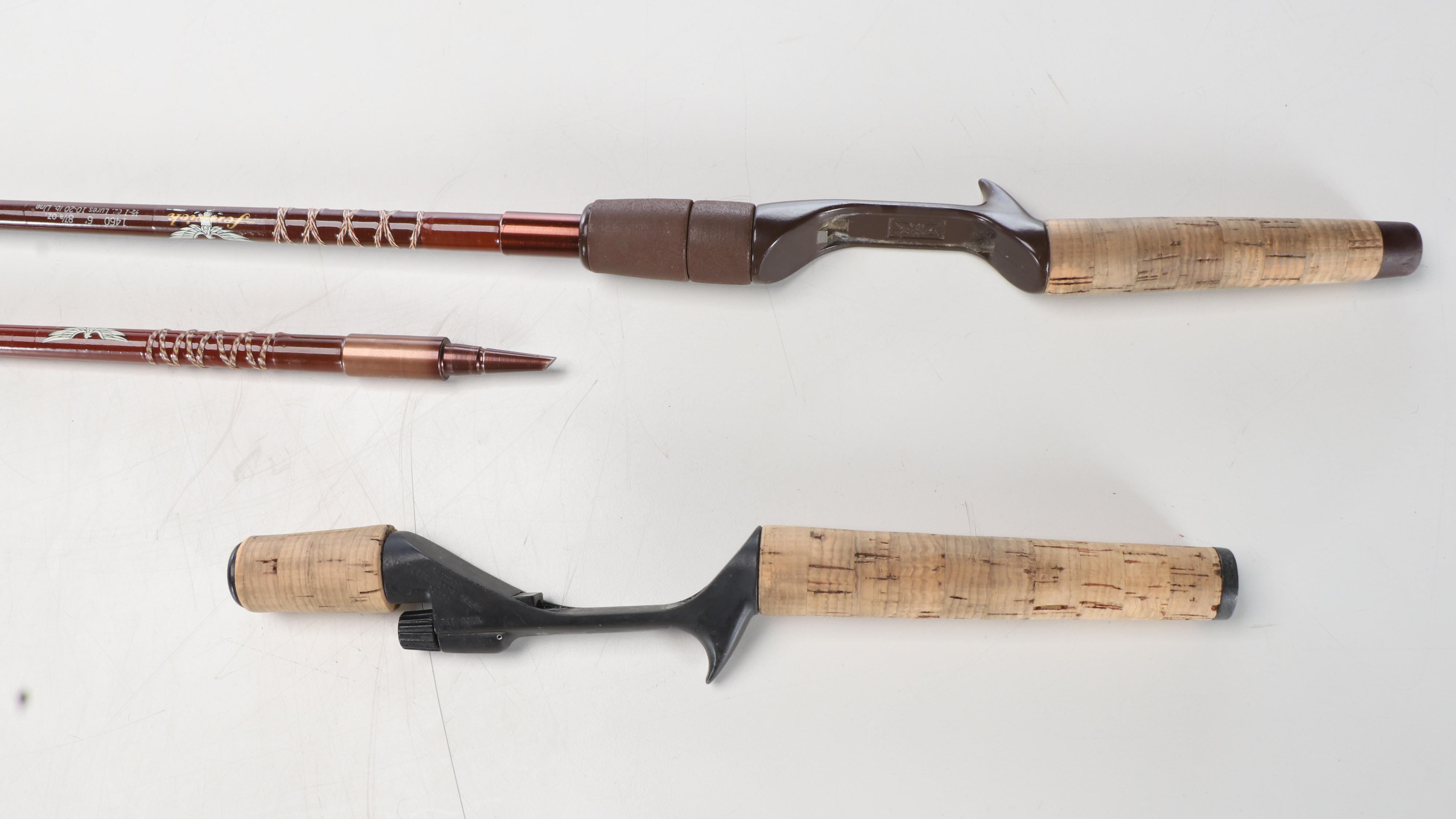 Fenwick "Lunker Stiks" Fiberglass Casting Rods