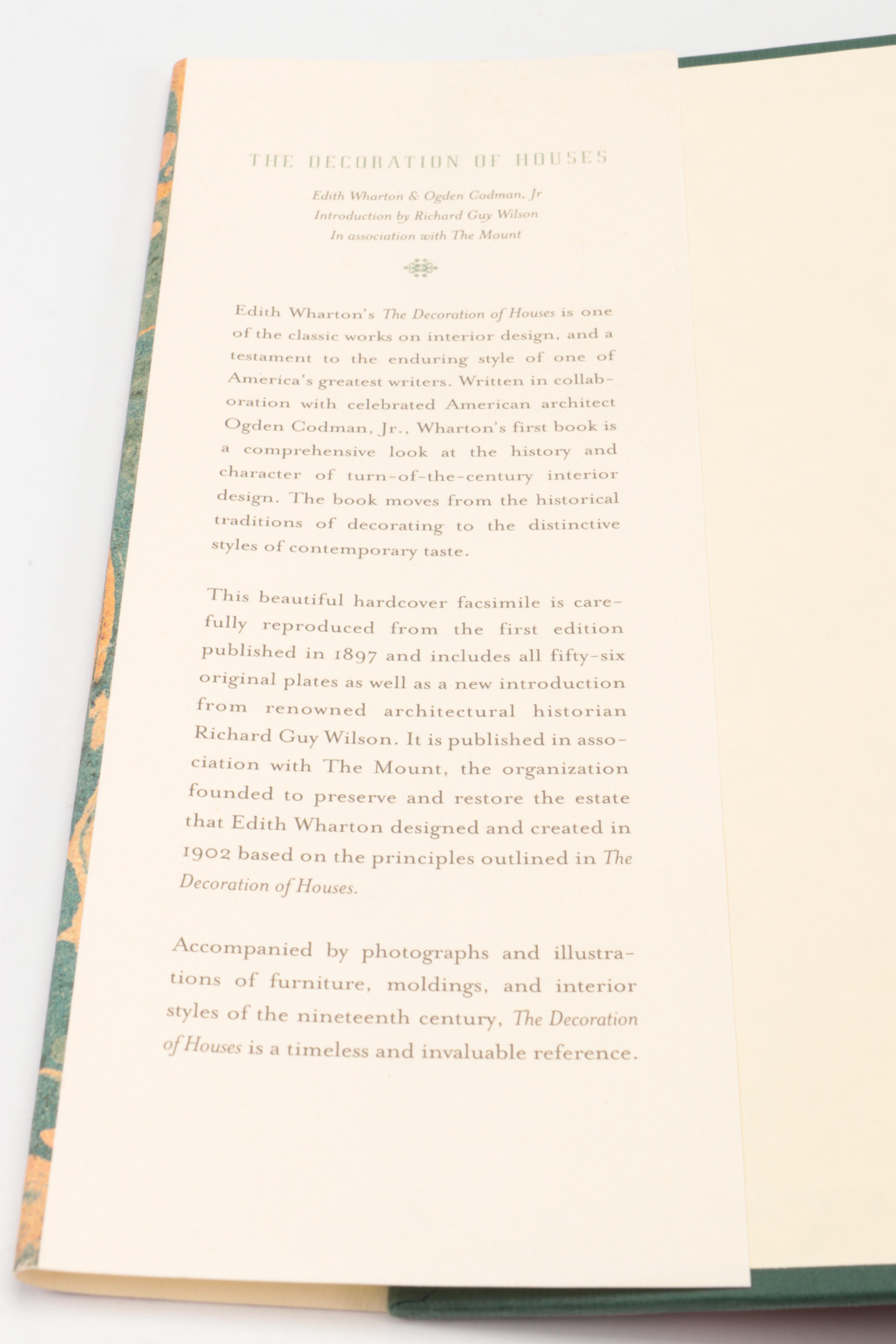 "The Decoration of Houses" and More Interior Design Books