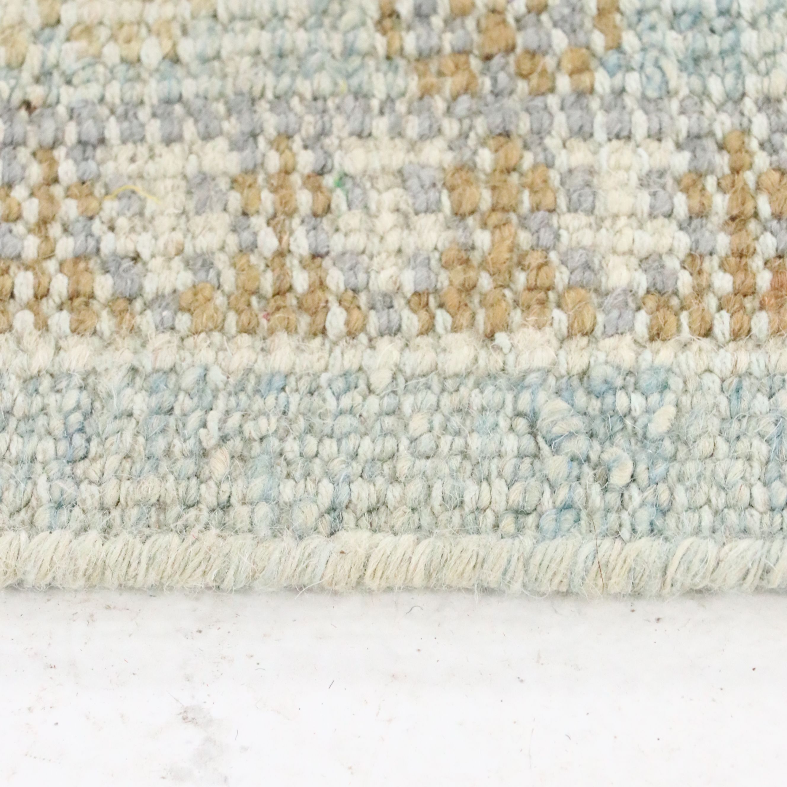 9' x 12'3 Hand-Knotted Turkish Oushak Room Sized Rug