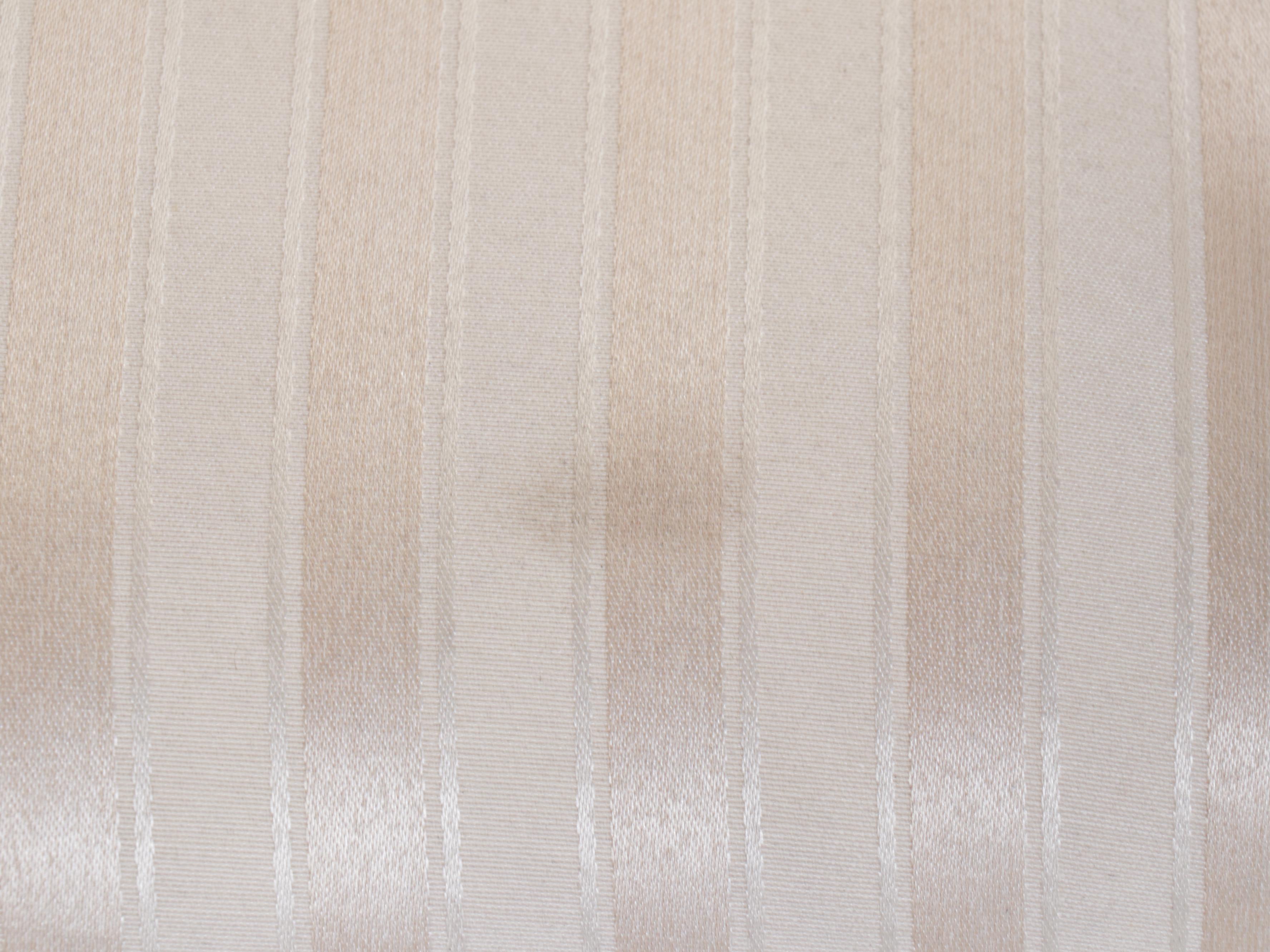 Glass Top Dining Table with Six Louis Philippe Style Painted Armchairs