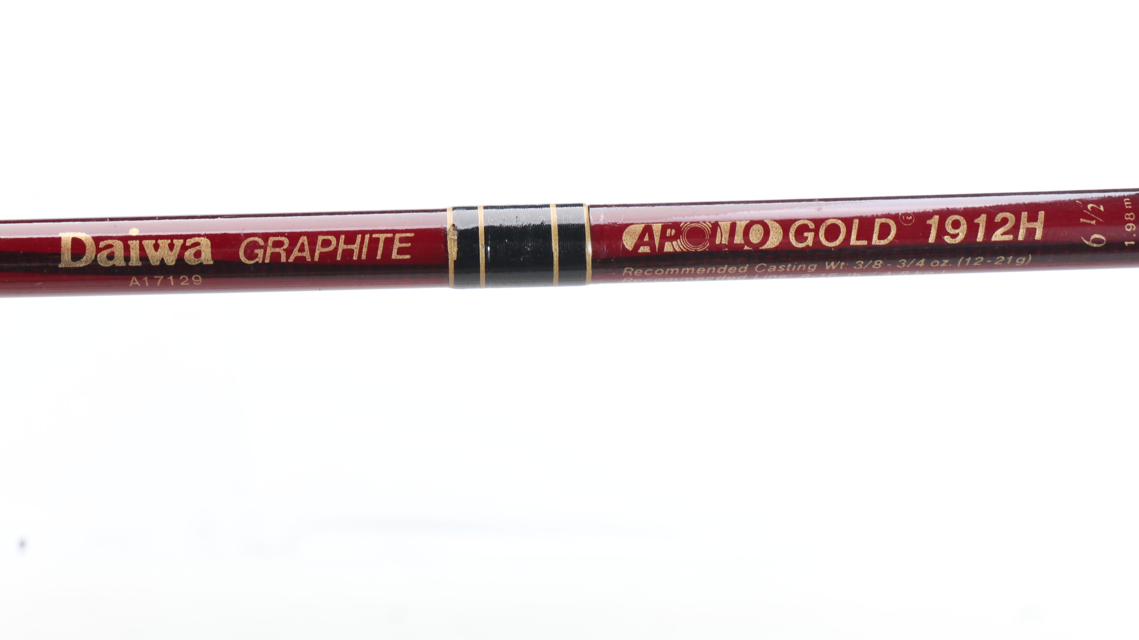 Fenwick, Wright & McGill and Daiwa Fishing Rods with Johnson 710B Reel