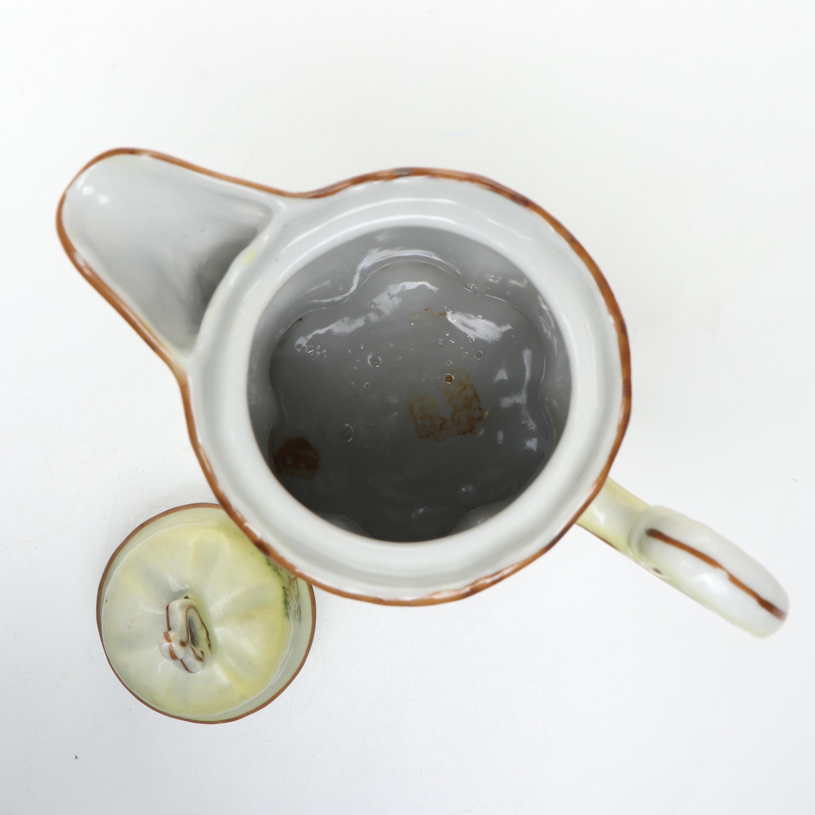 Takito Japanese Porcelain Hand-Painted Chocolate Pot