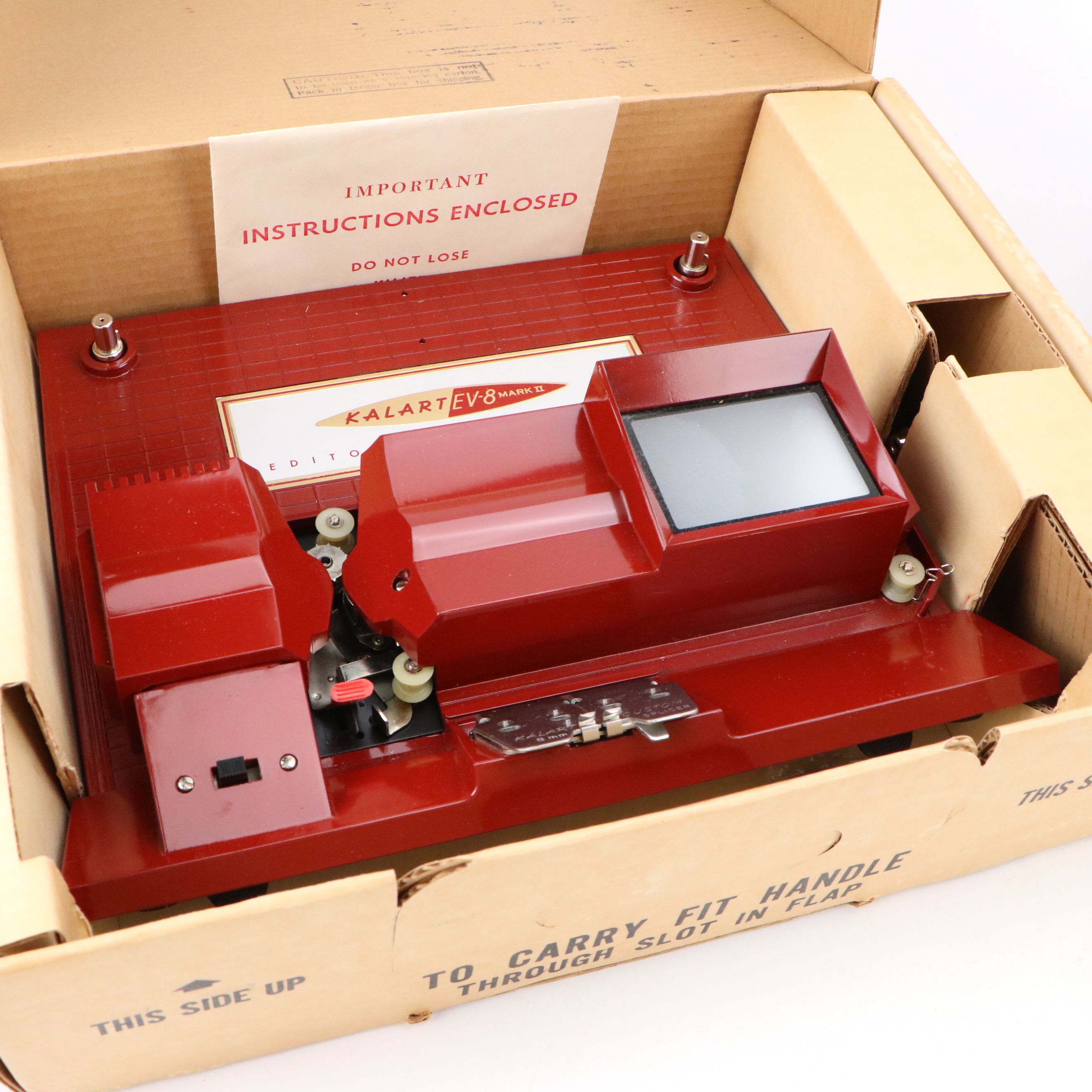 Kalart Co. "Movieland Touch Mark II" Super-8 Viewer with Bell & Howell Cameras