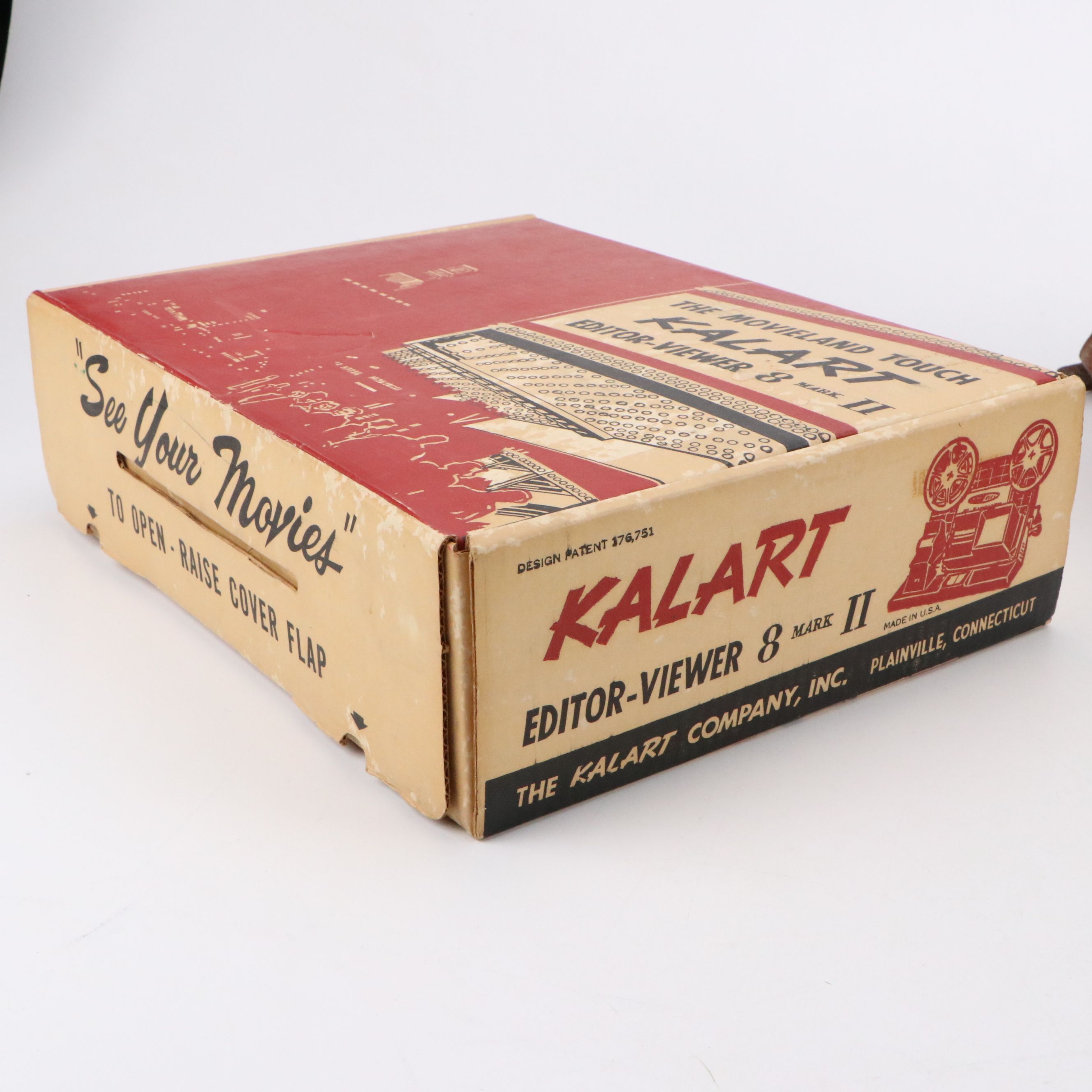 Kalart Co. "Movieland Touch Mark II" Super-8 Viewer with Bell & Howell Cameras