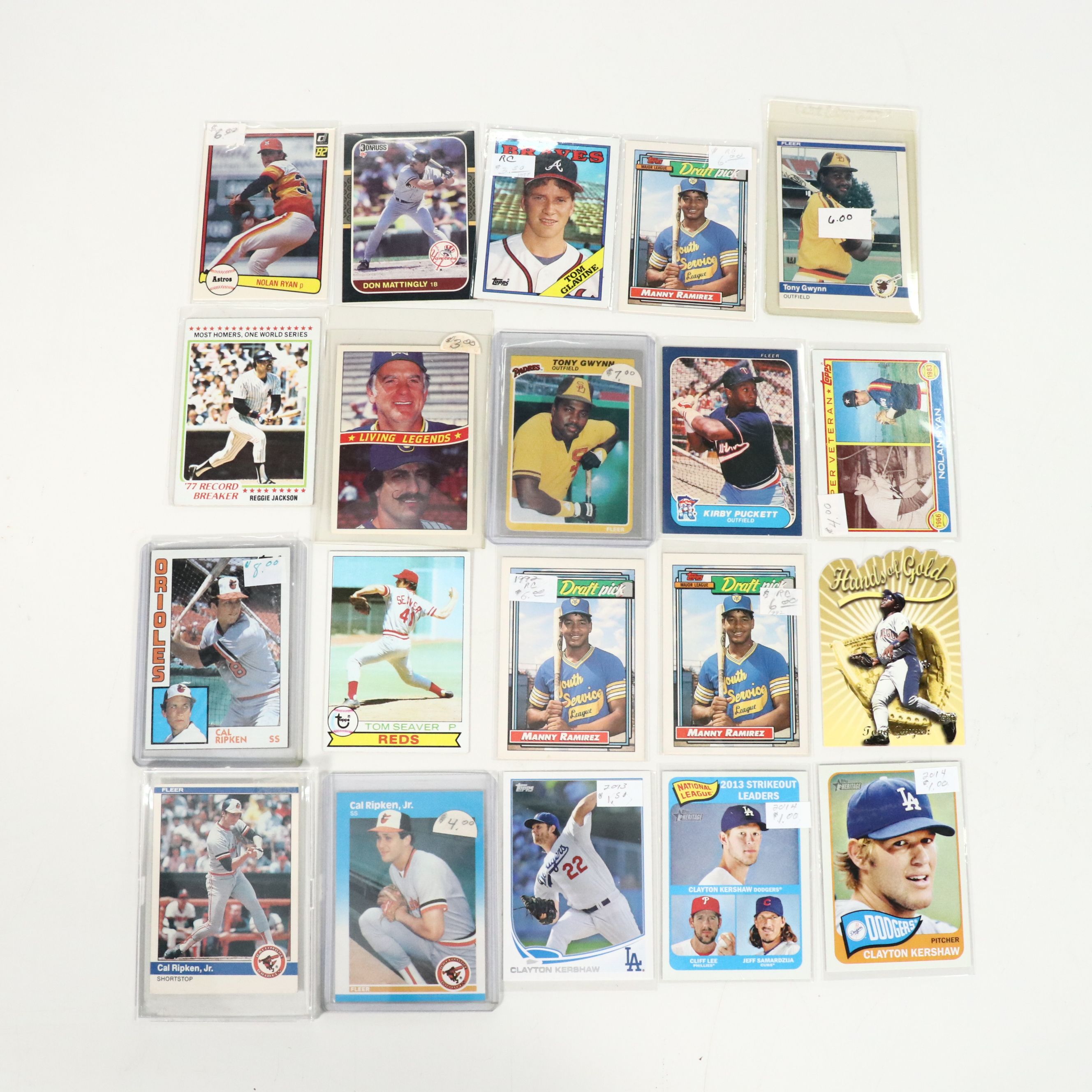 Topps with Other Sports Cards Featuring Joey Votto and Tony Gwynn Rookies