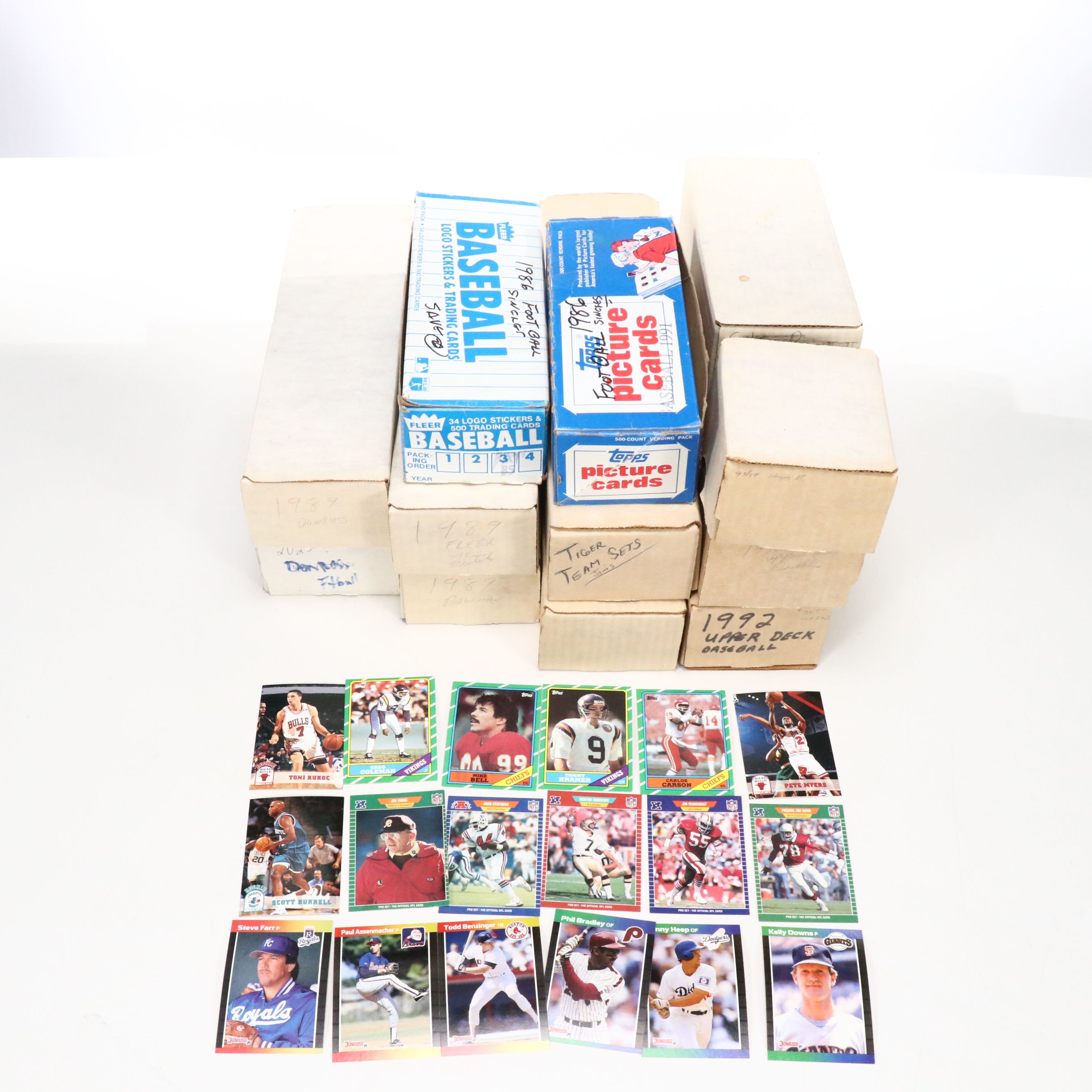 Topps with Other Sports Cards Featuring Joey Votto and Tony Gwynn Rookies
