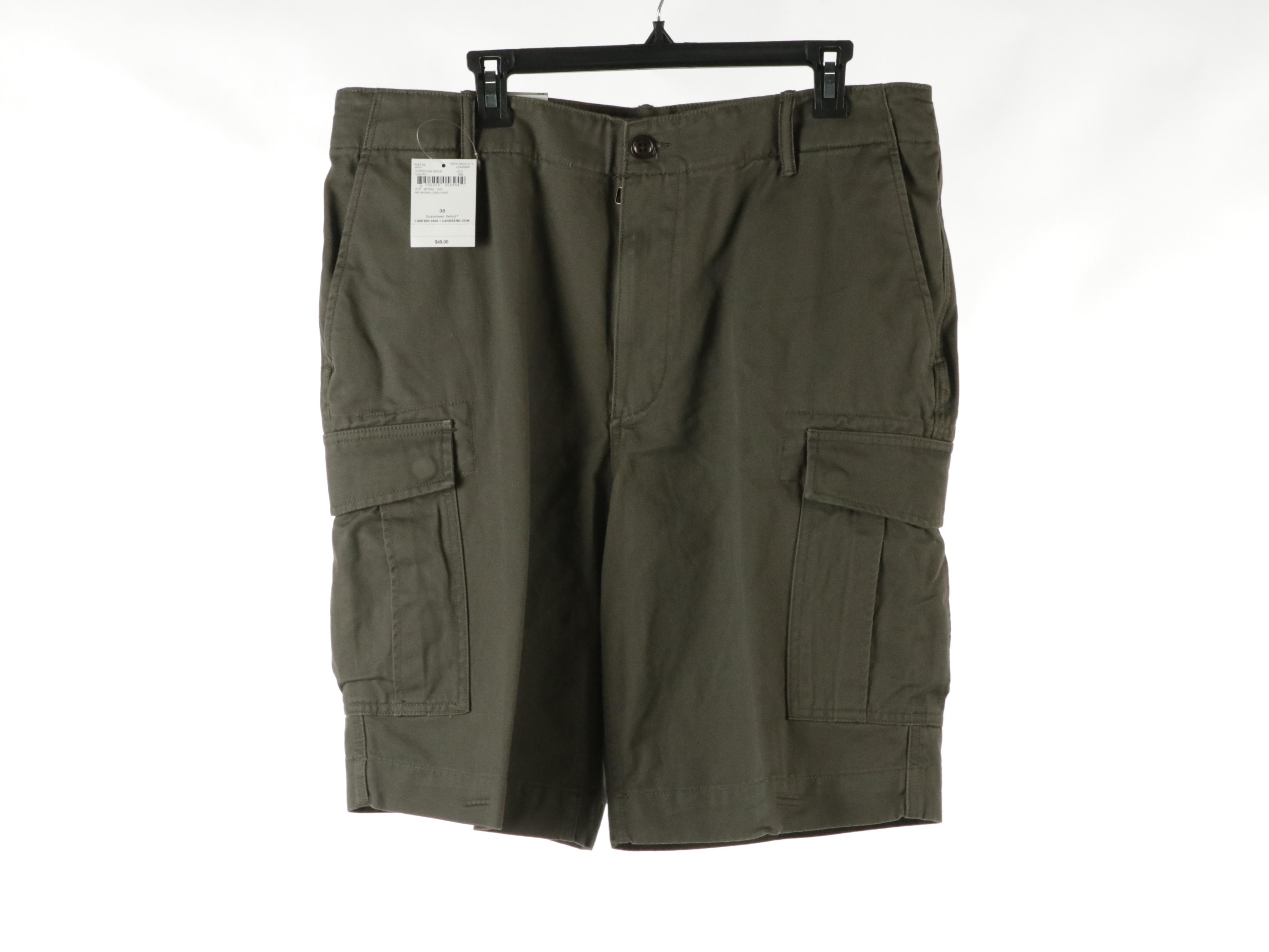 Men's Daniel Cremieux Pleated, Alan Flusser Pink and Lands' End Cargo Shorts