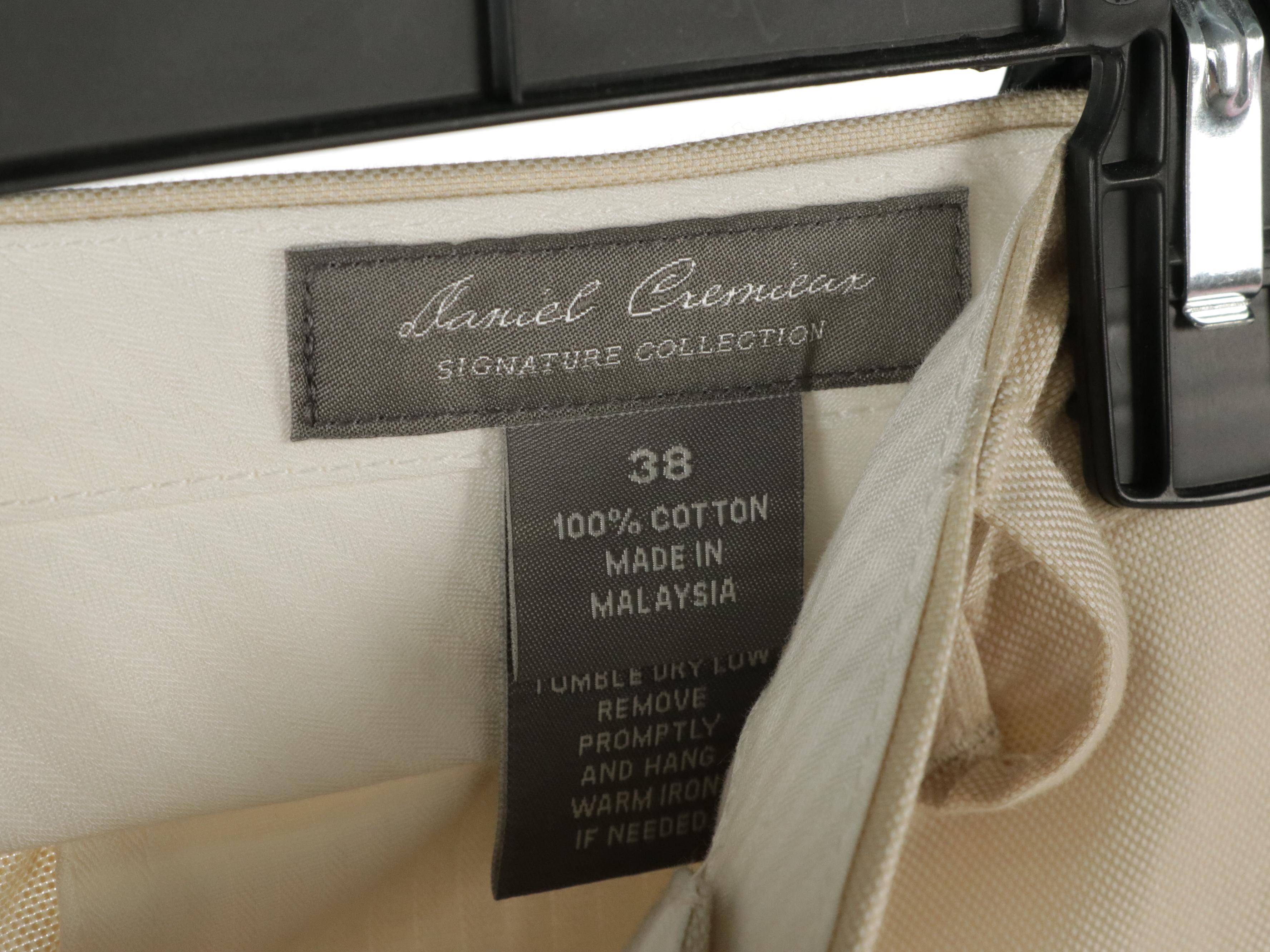 Men's Daniel Cremieux Pleated, Alan Flusser Pink and Lands' End Cargo Shorts