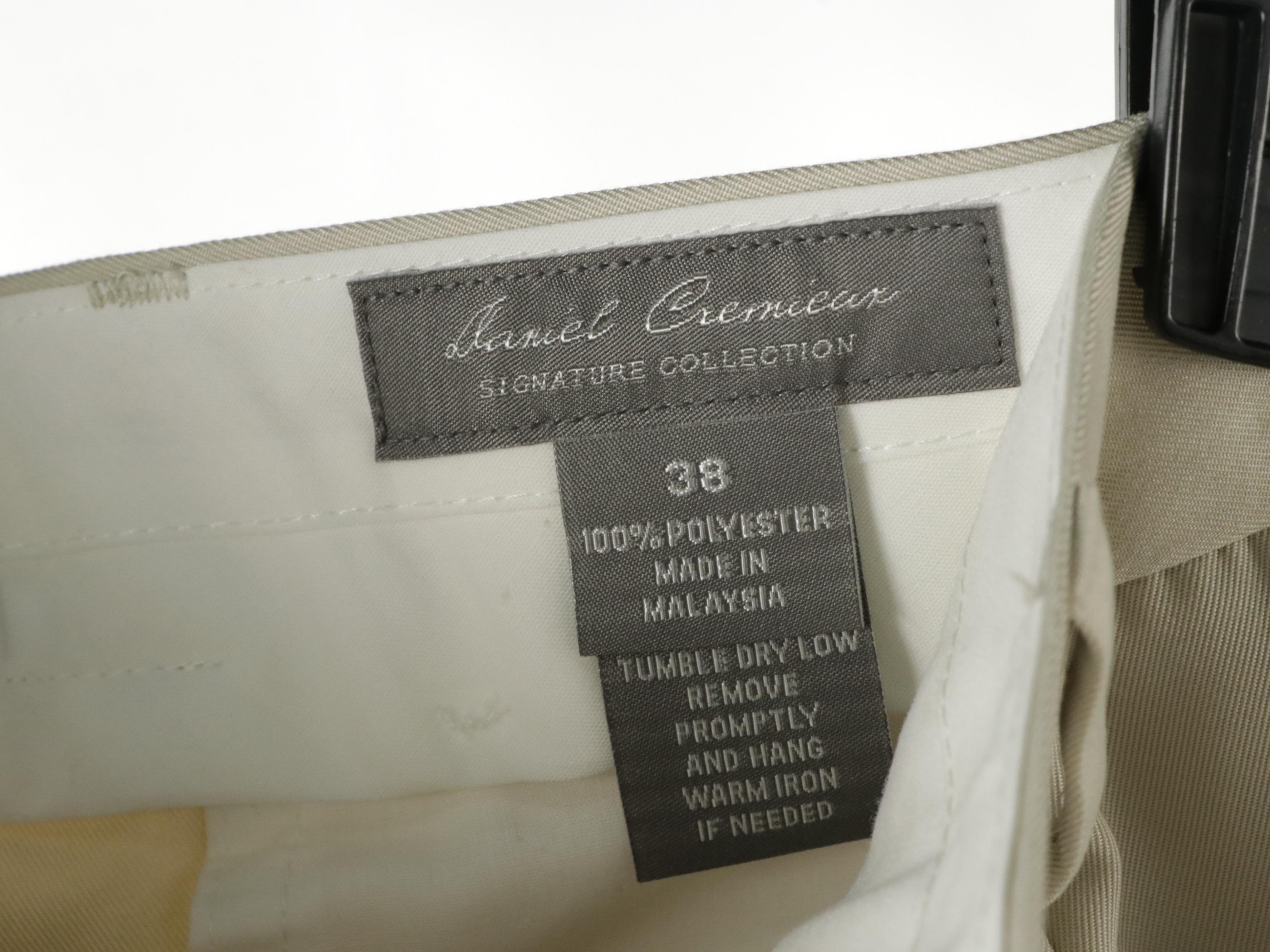 Men's Daniel Cremieux Pleated, Alan Flusser Pink and Lands' End Cargo Shorts