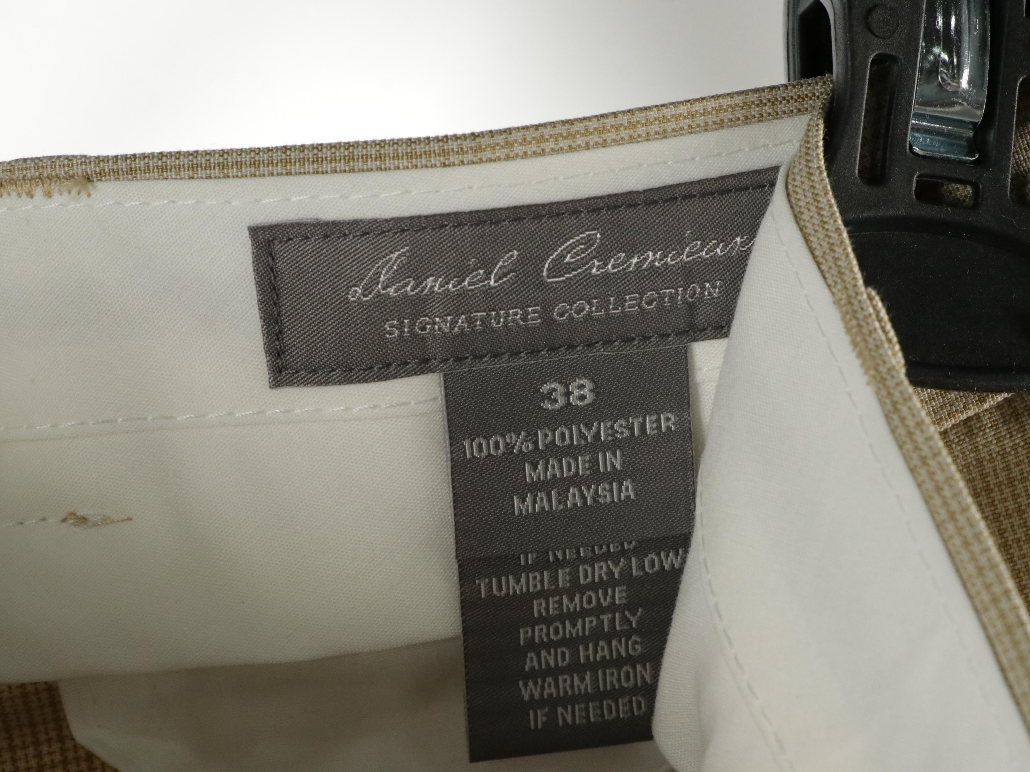 Men's Daniel Cremieux Pleated, Alan Flusser Pink and Lands' End Cargo Shorts