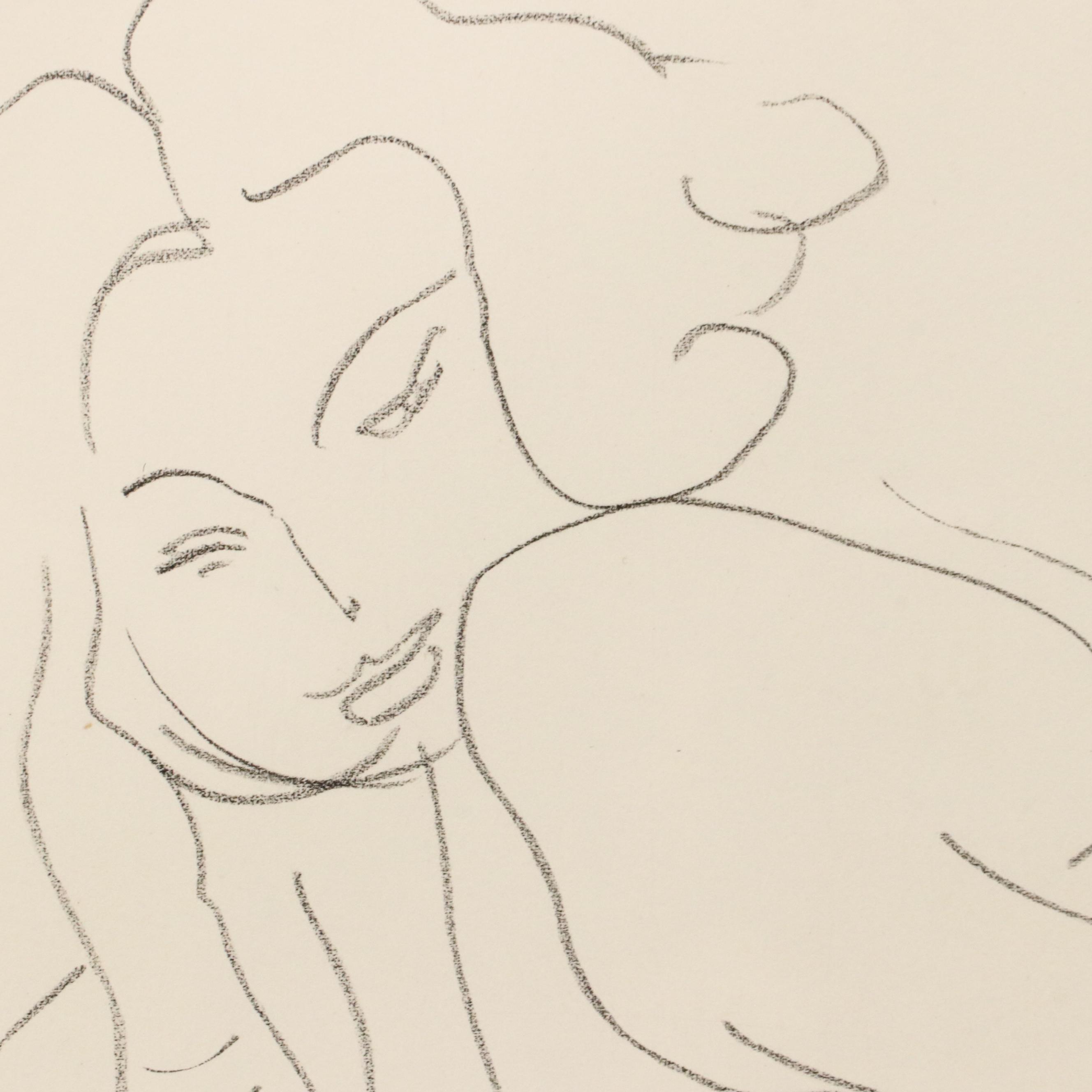Henri Matisse Lithograph "Theme E, Variation 5," 1941