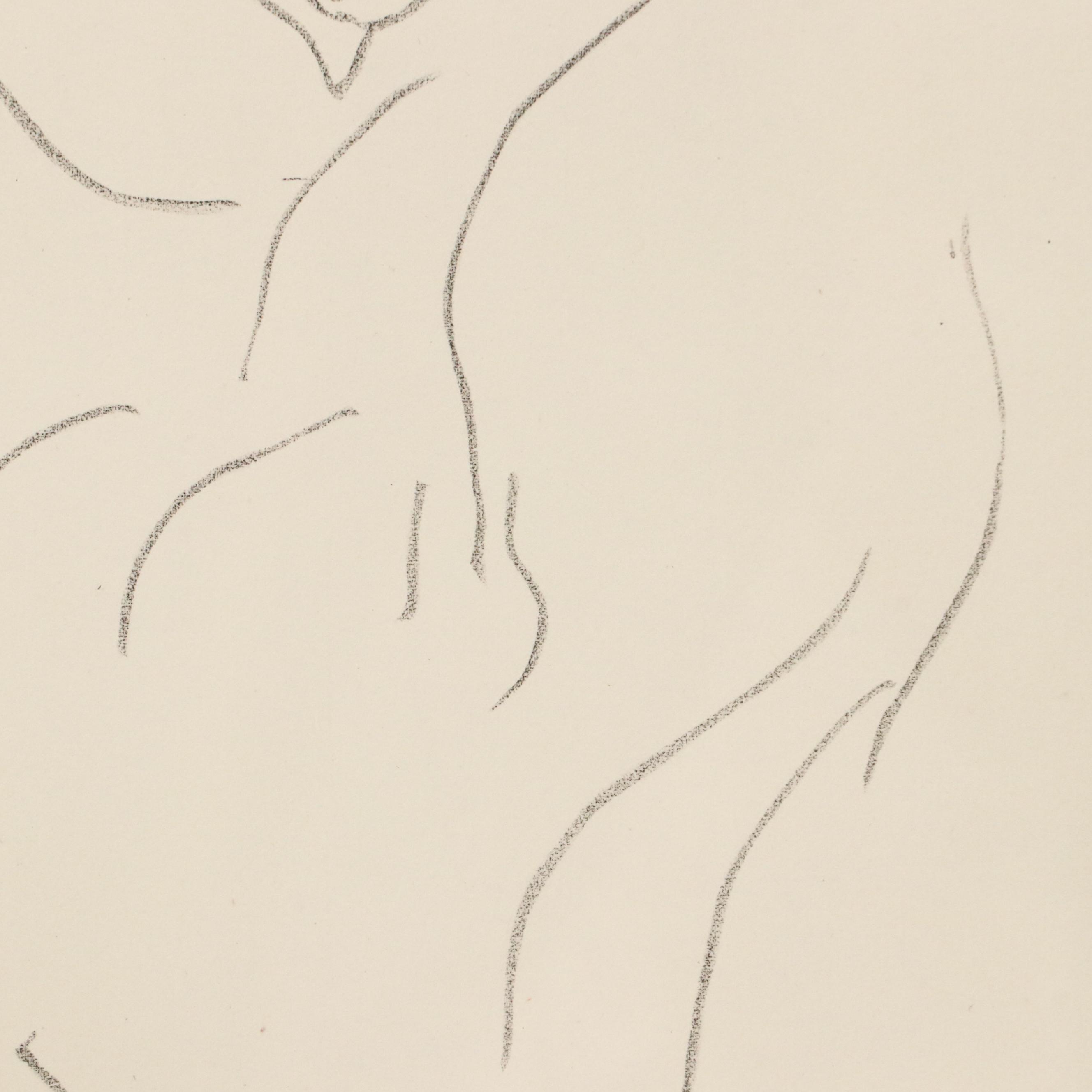 Henri Matisse Lithograph "Theme E, Variation 5," 1941