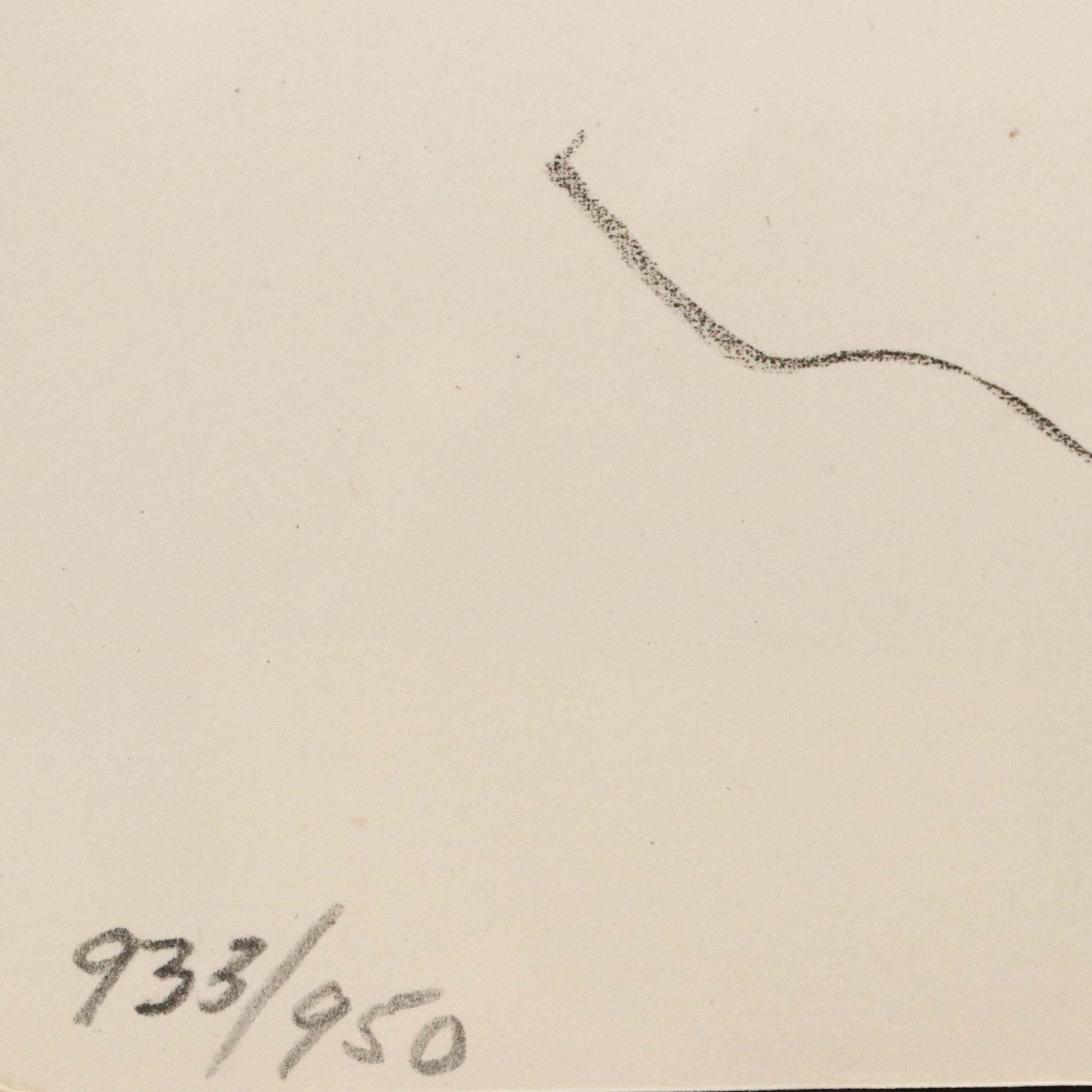 Henri Matisse Lithograph "Theme E, Variation 5," 1941