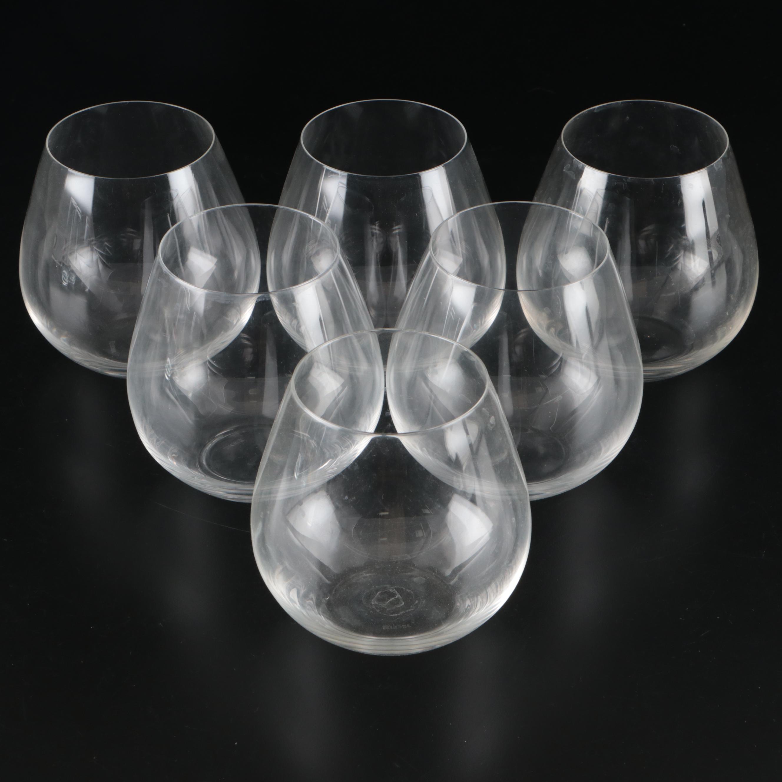 Riedel Glass Stemless Wine Glasses with Other Stemless Wine Glasses