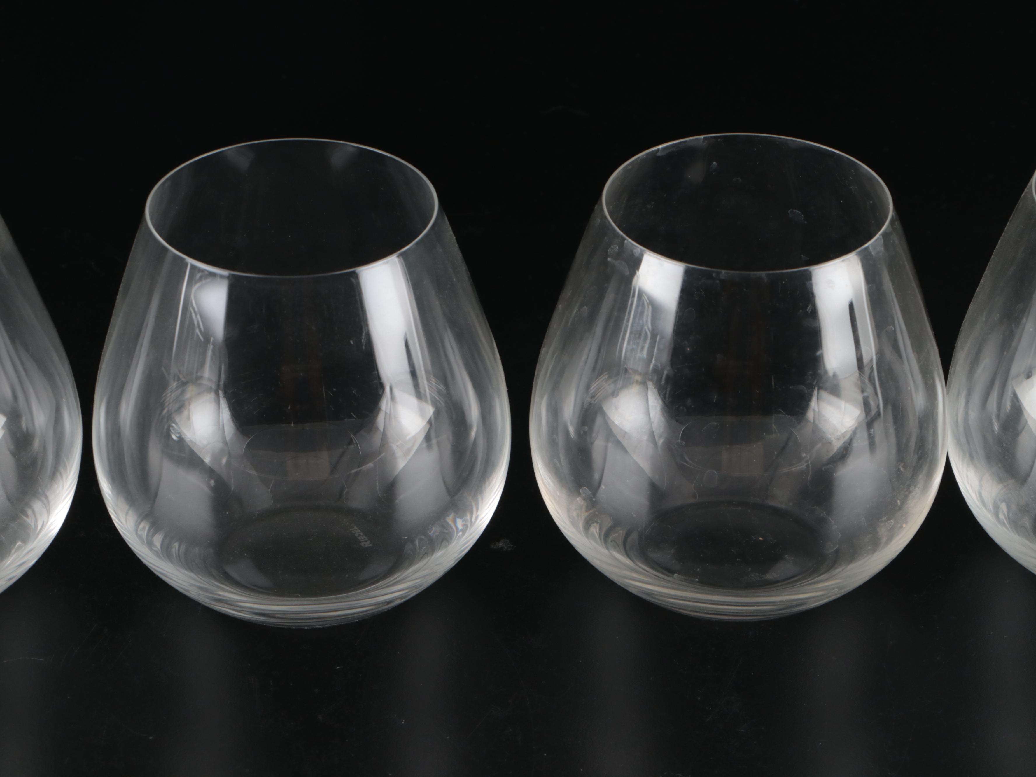 Riedel Glass Stemless Wine Glasses with Other Stemless Wine Glasses