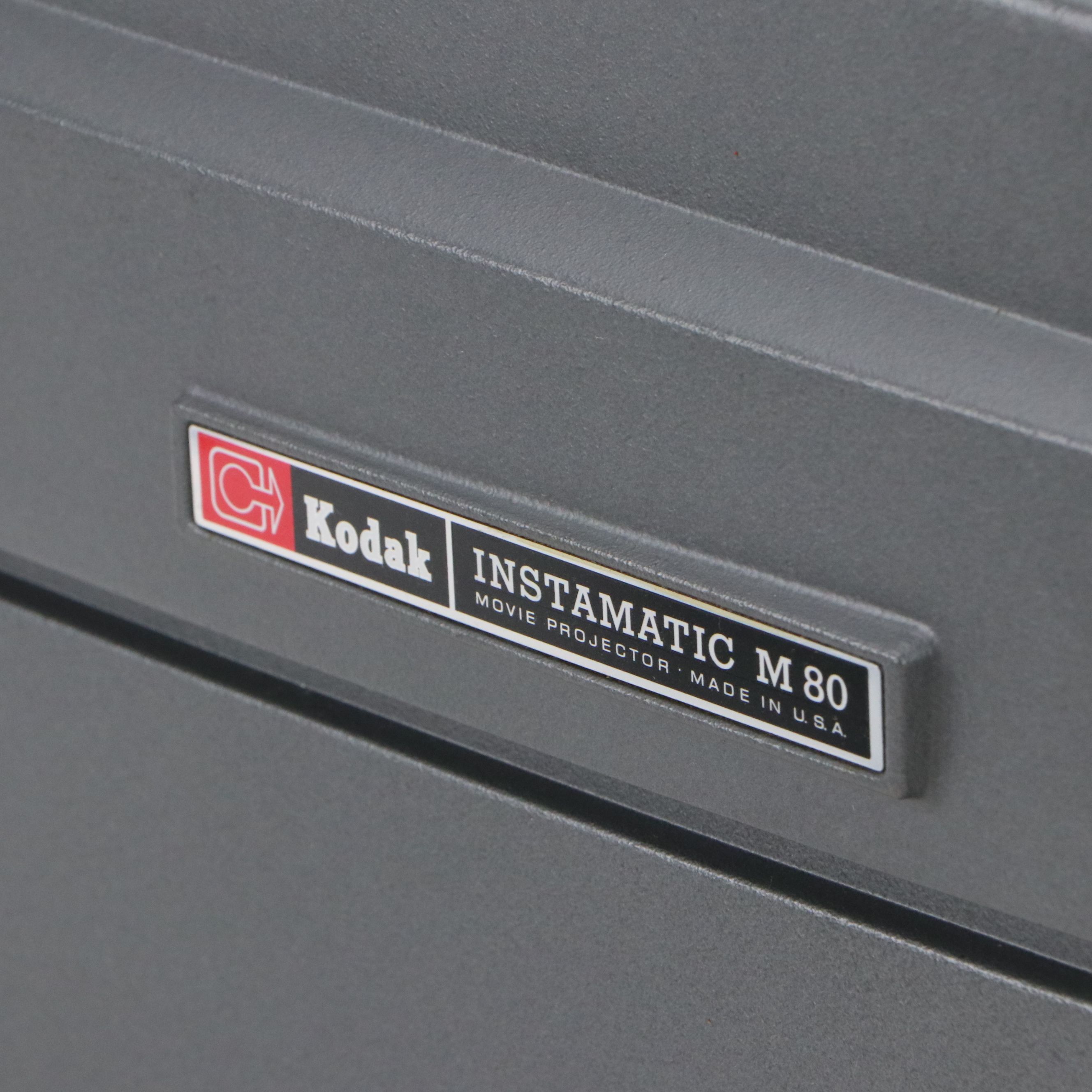 Kodak Instamatic M80 Movie Projector with Radex Co. Slide Organizer and More