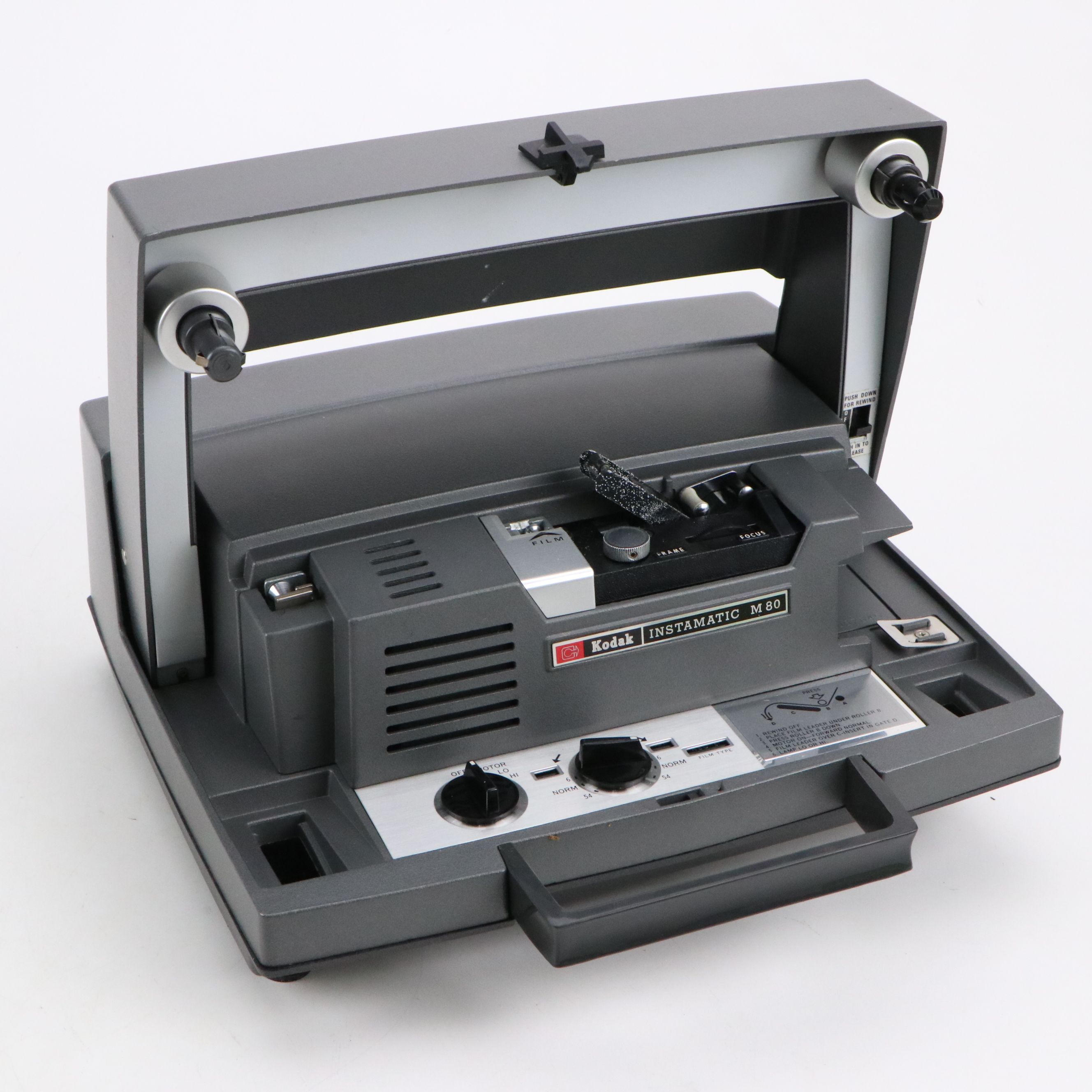 Kodak Instamatic M80 Movie Projector with Radex Co. Slide Organizer and More