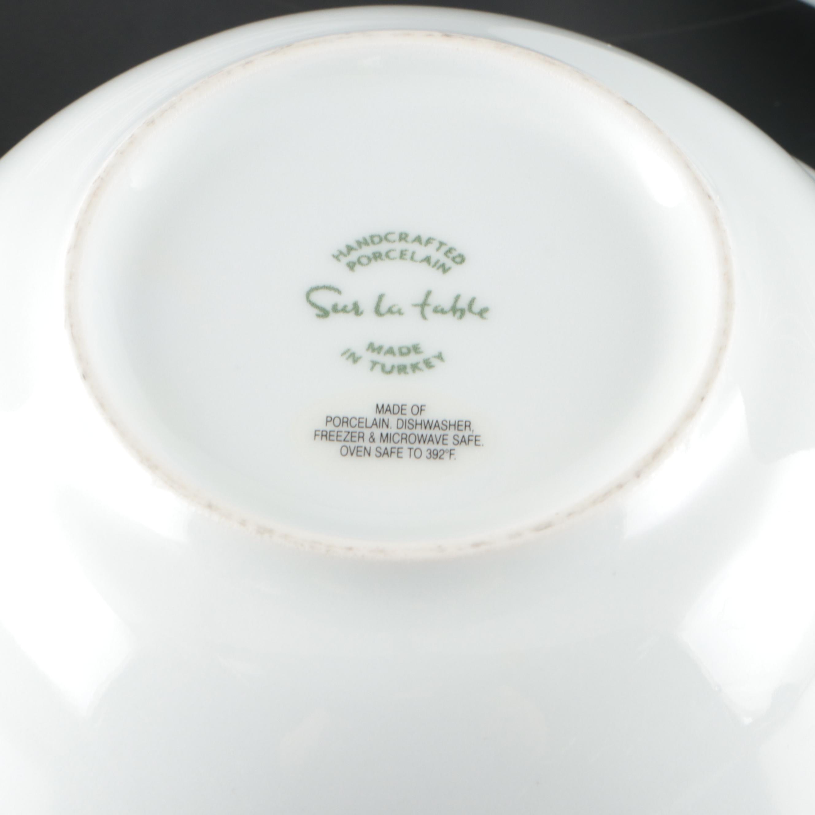 Sur La Table Porcelain Dinnerware