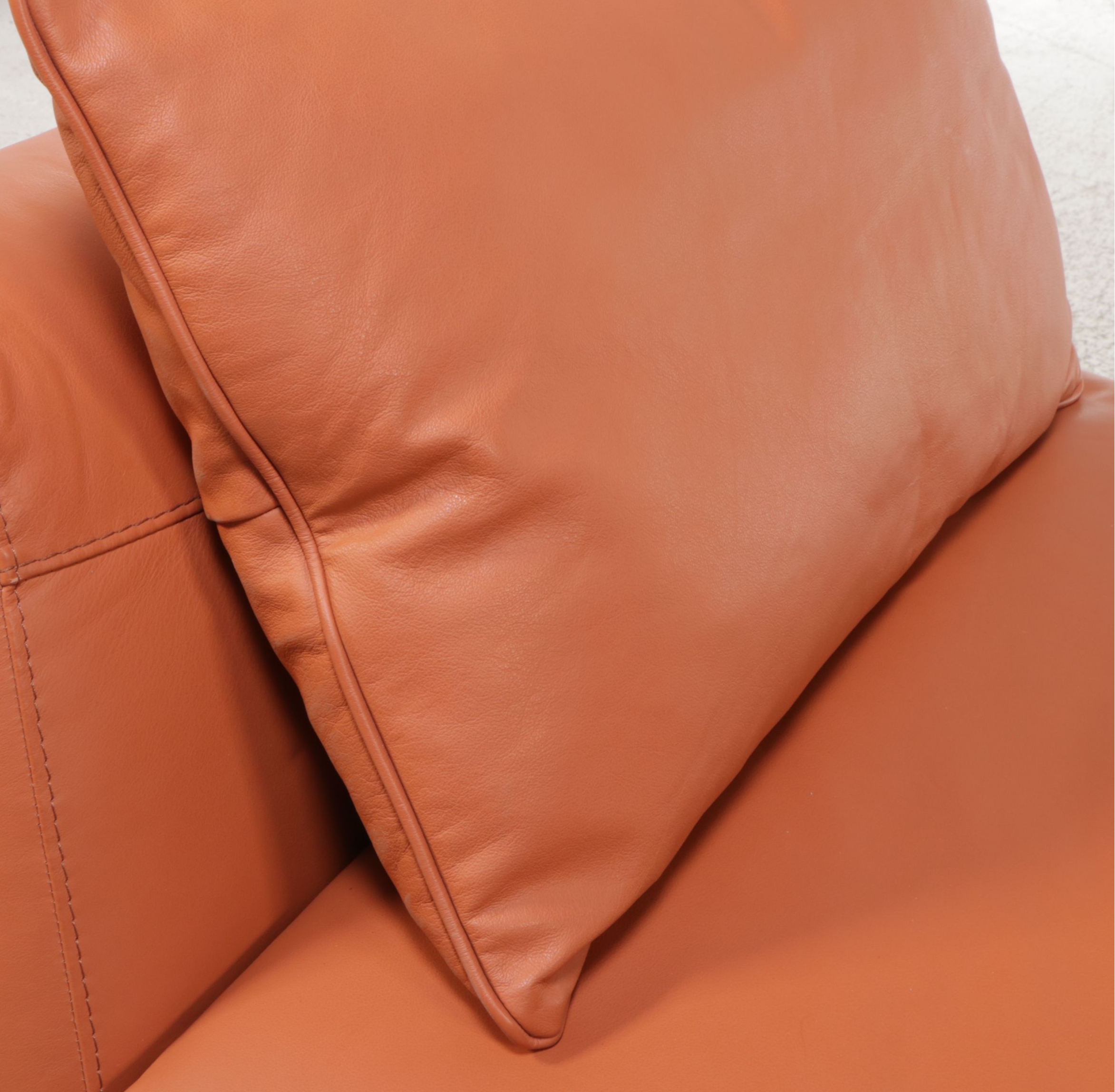 Leather Chaise Sofa