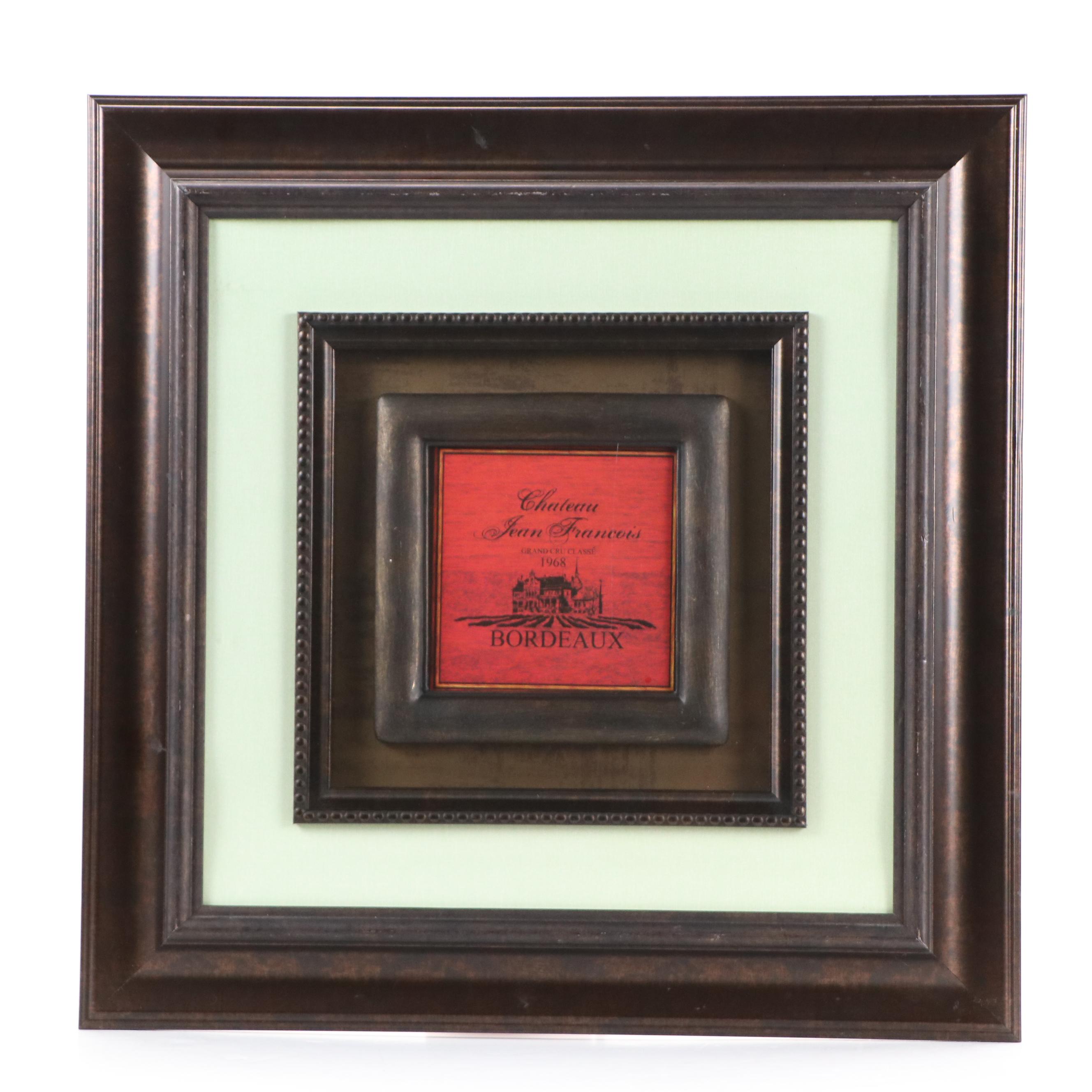 Chateau Jean Francois Grand Cru Classe 1968 Prints