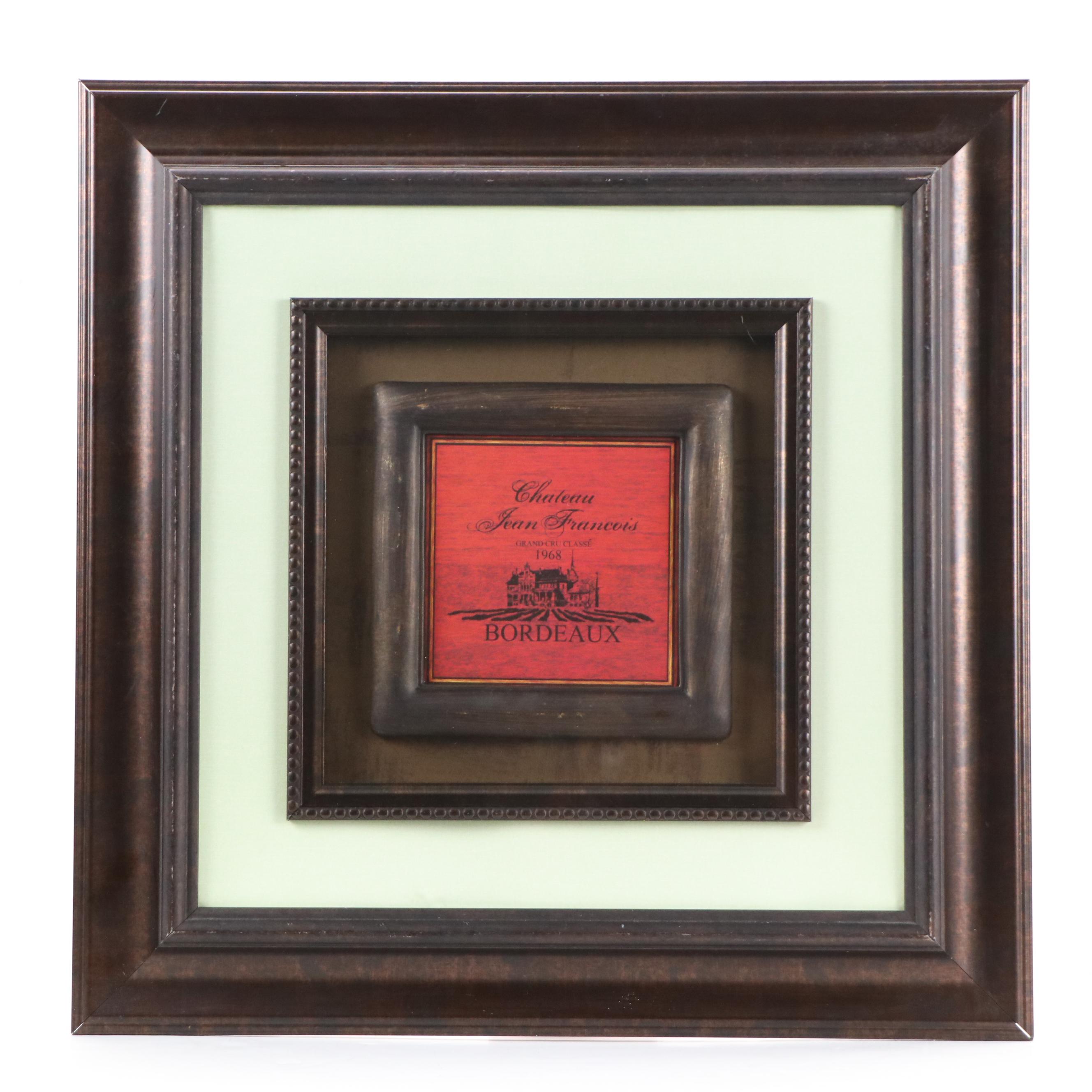 Chateau Jean Francois Grand Cru Classe 1968 Prints