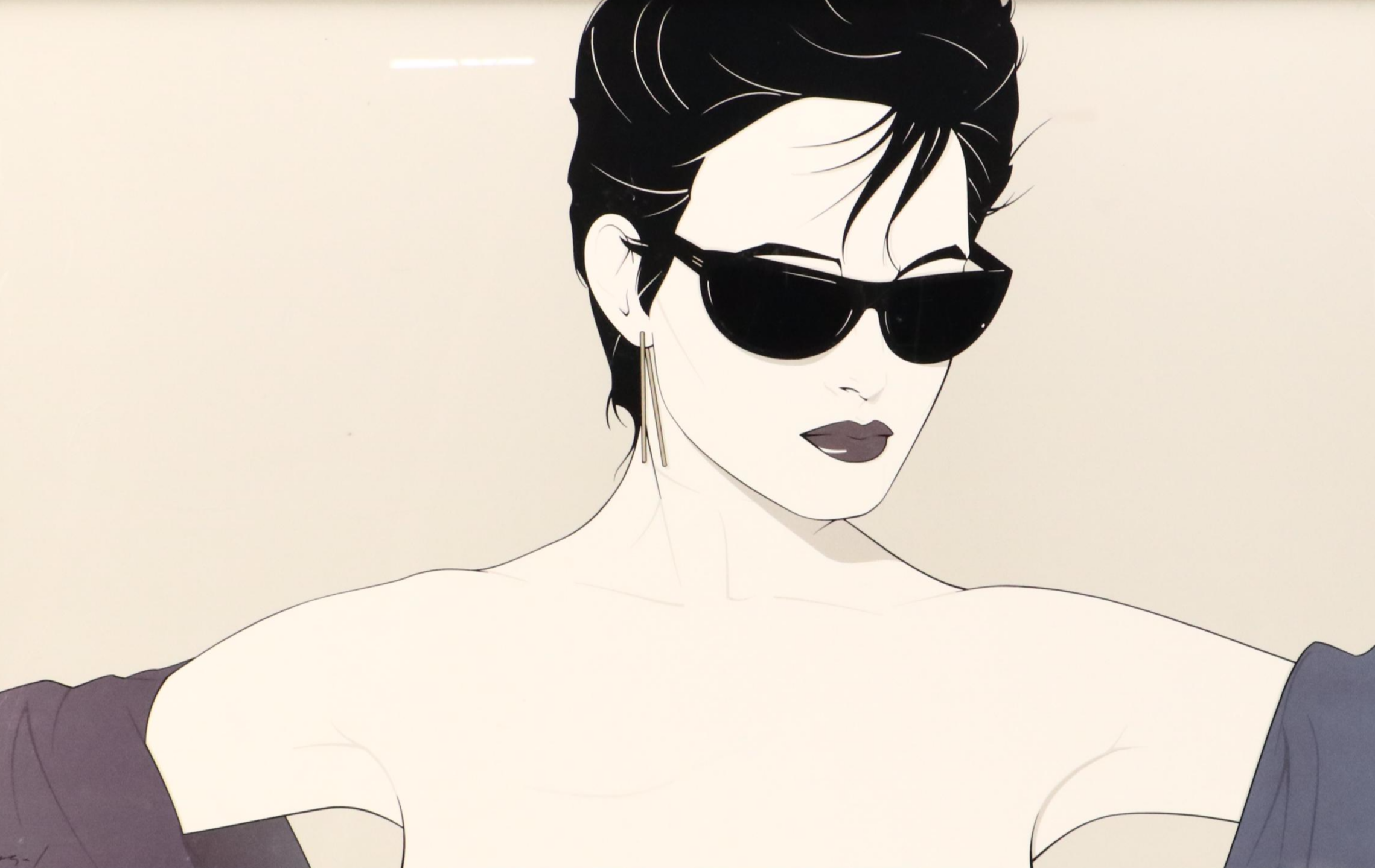 Serigraphs After Patrick Nagel "Sunglasses" and "The Playboy Porfolio II," 1980s