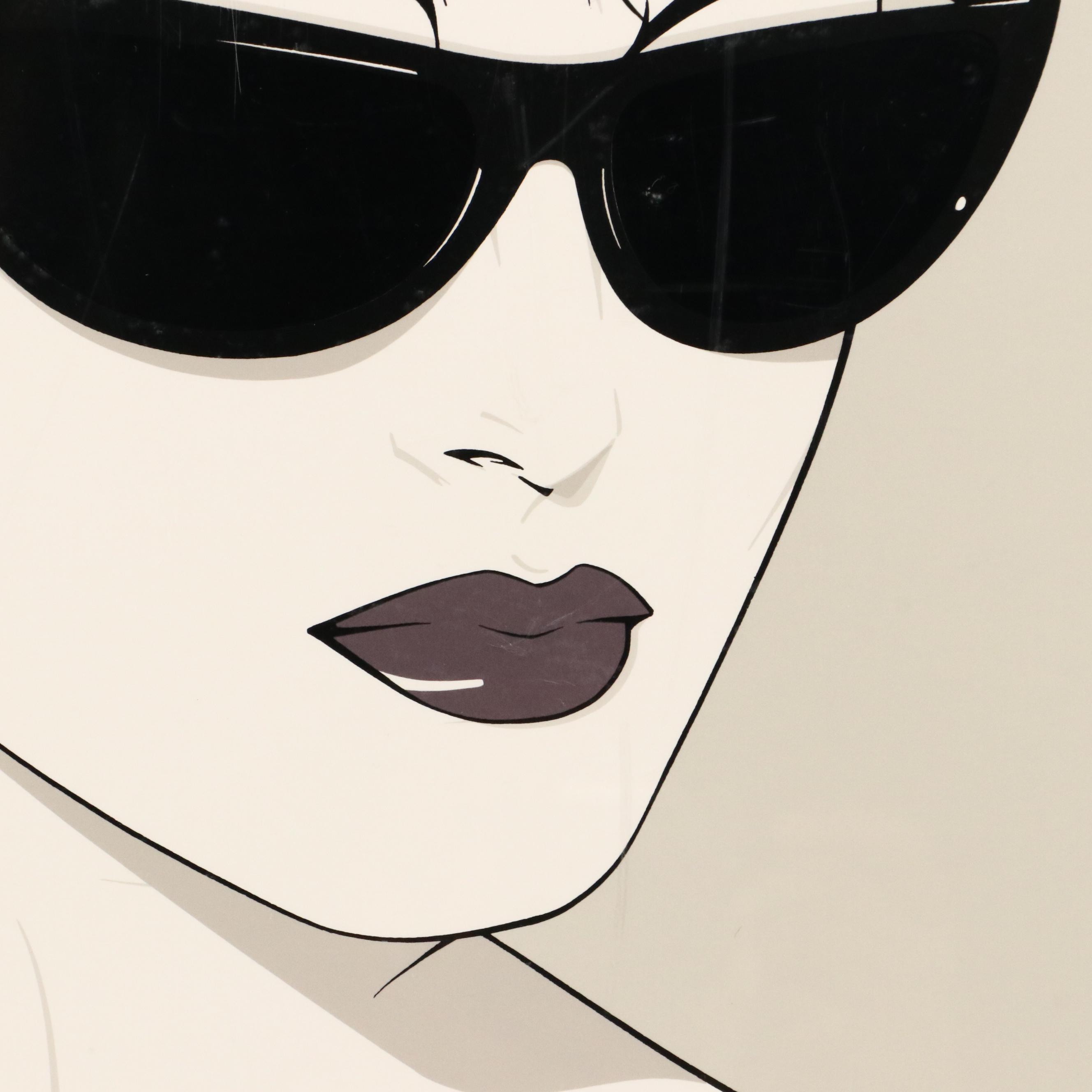Serigraphs After Patrick Nagel "Sunglasses" and "The Playboy Porfolio II," 1980s