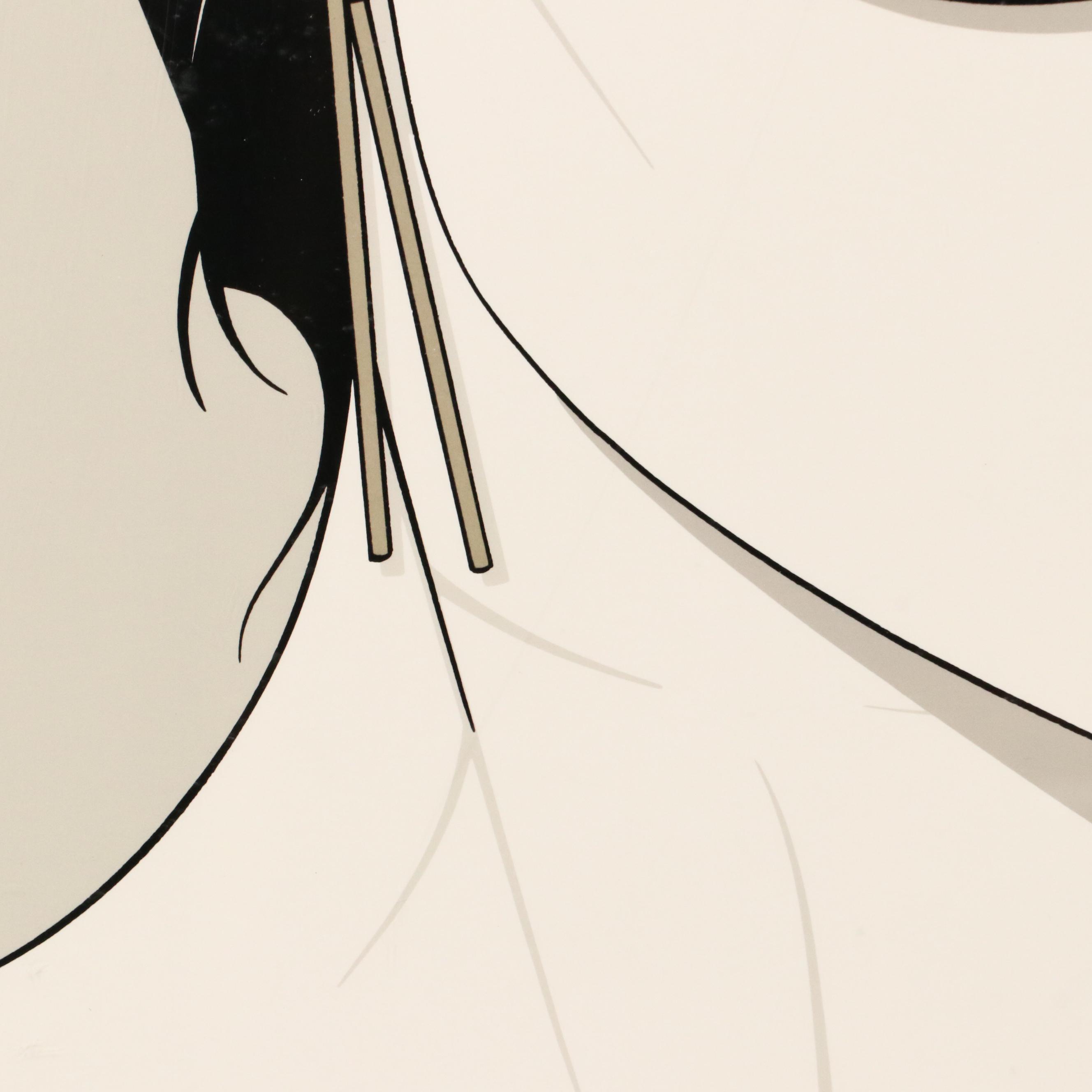 Serigraphs After Patrick Nagel "Sunglasses" and "The Playboy Porfolio II," 1980s