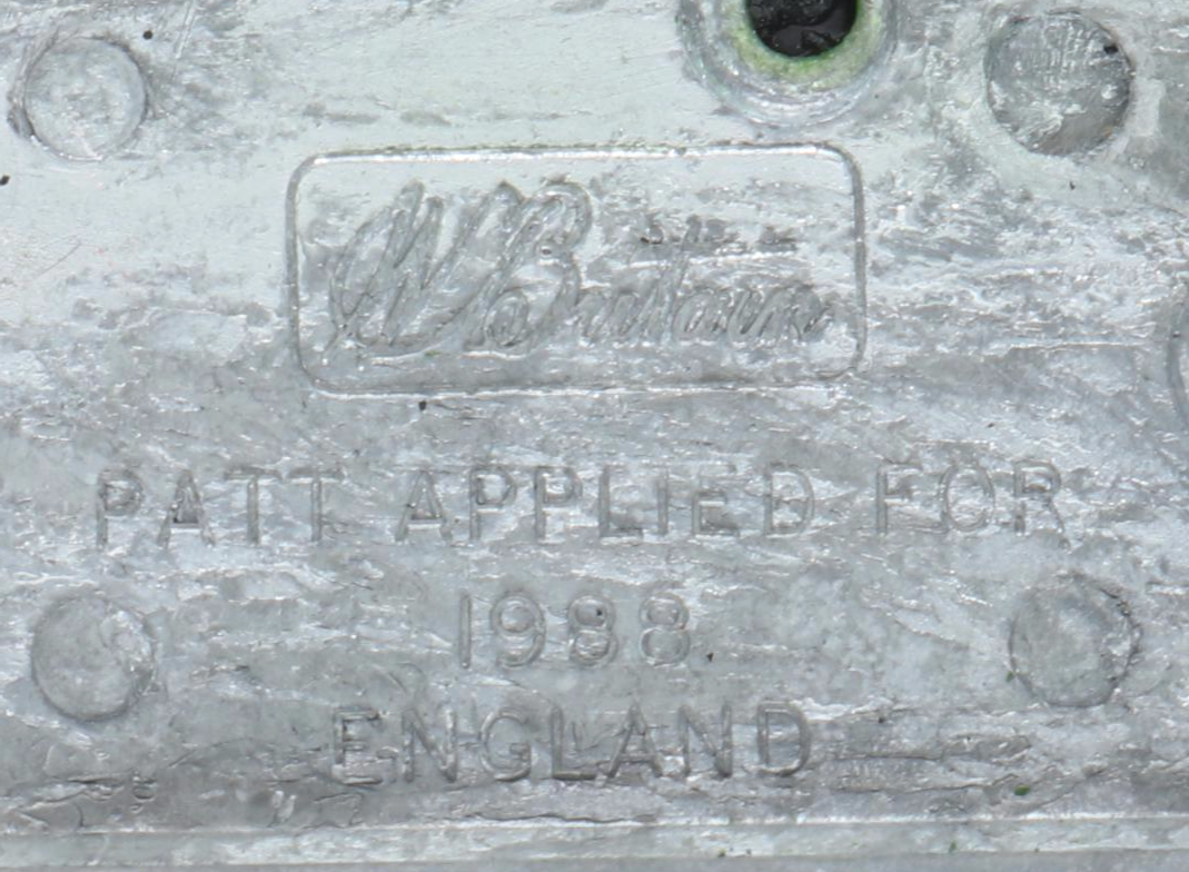 W. Britain Metal Mounted Standard Bearer with Other Toy Solider and Lighter Case