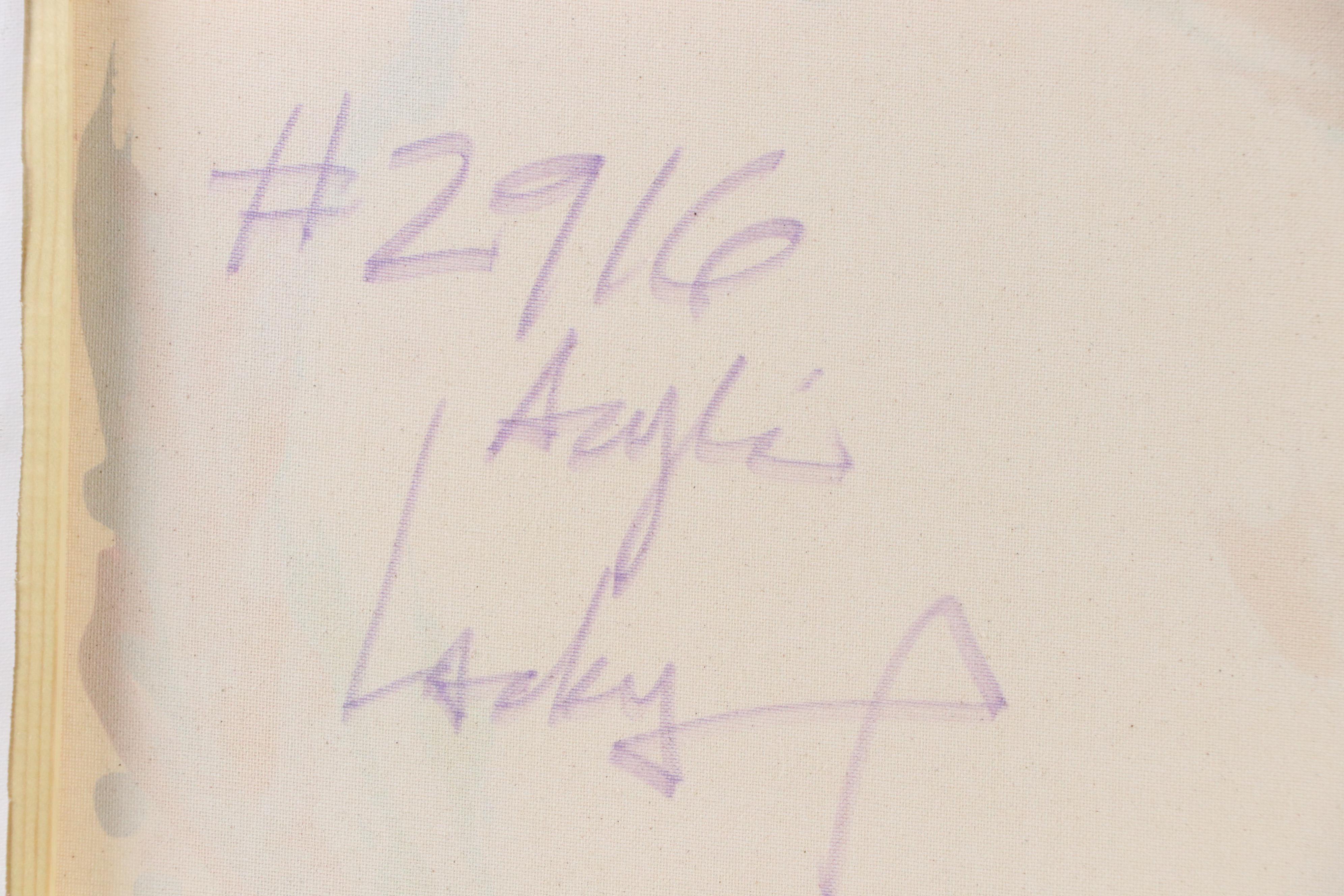 Robert R. Lackney Abstract Acrylic Painting "Vandania," 21st Century