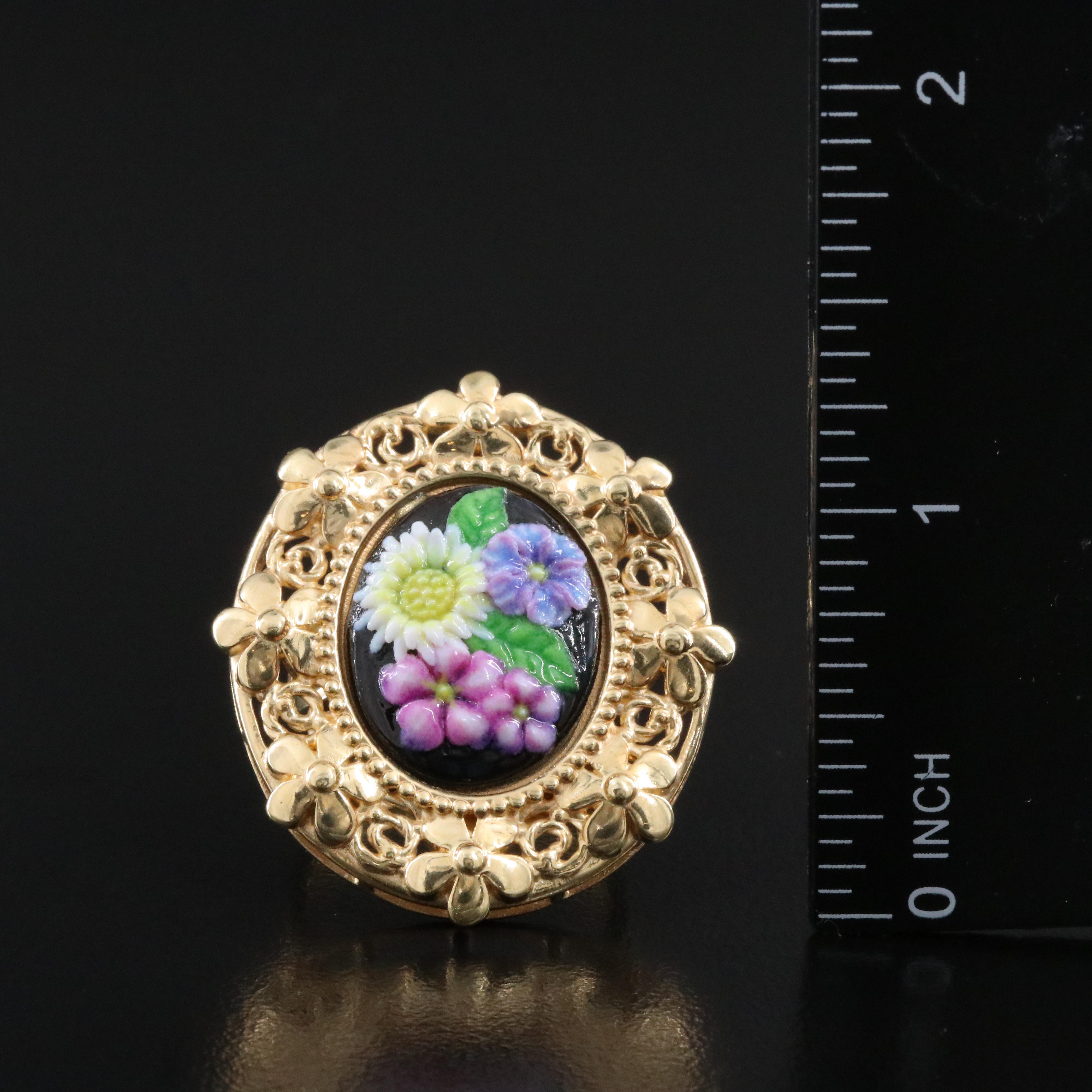 Braccialini Sterling Resin Flower Ring