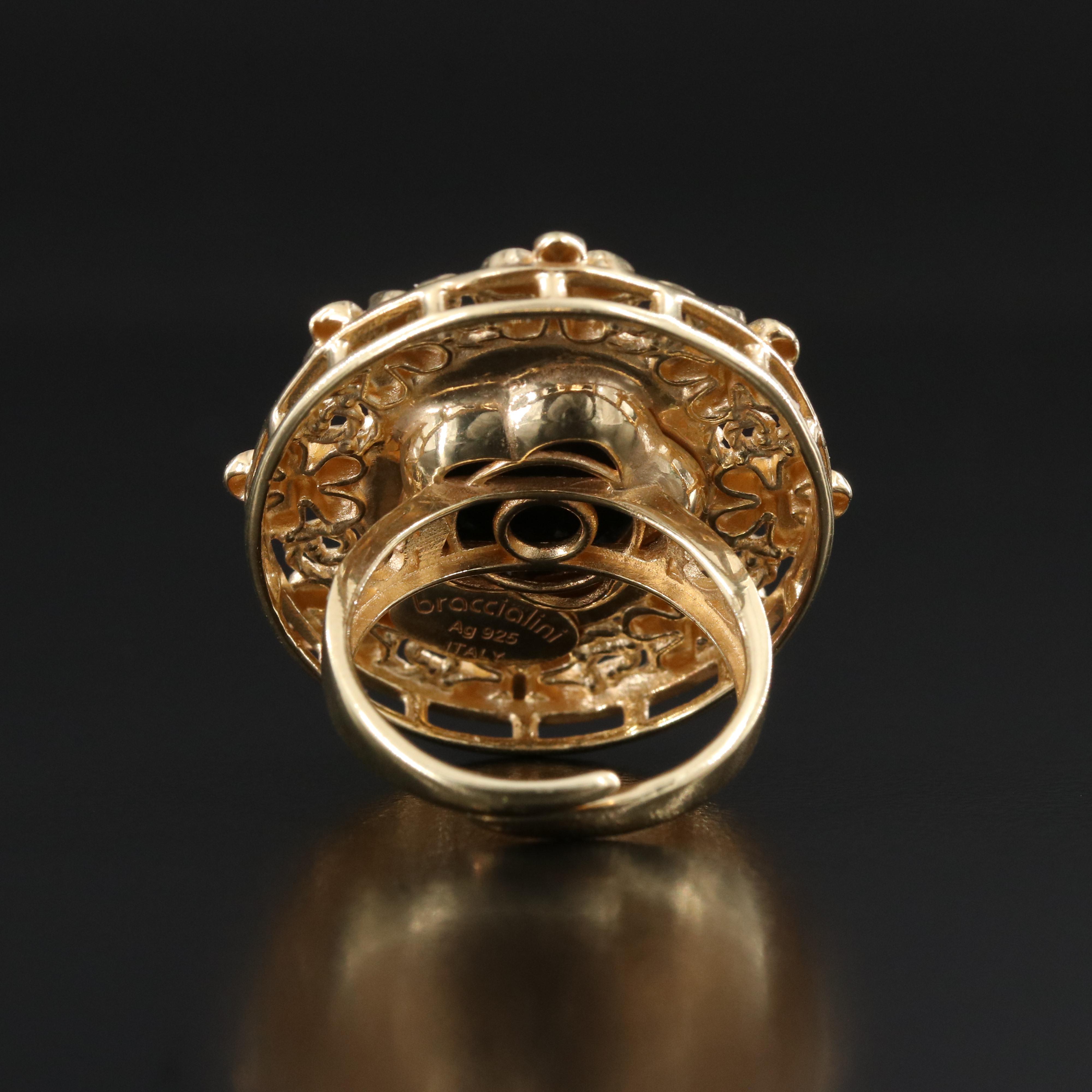 Braccialini Sterling Resin Flower Ring