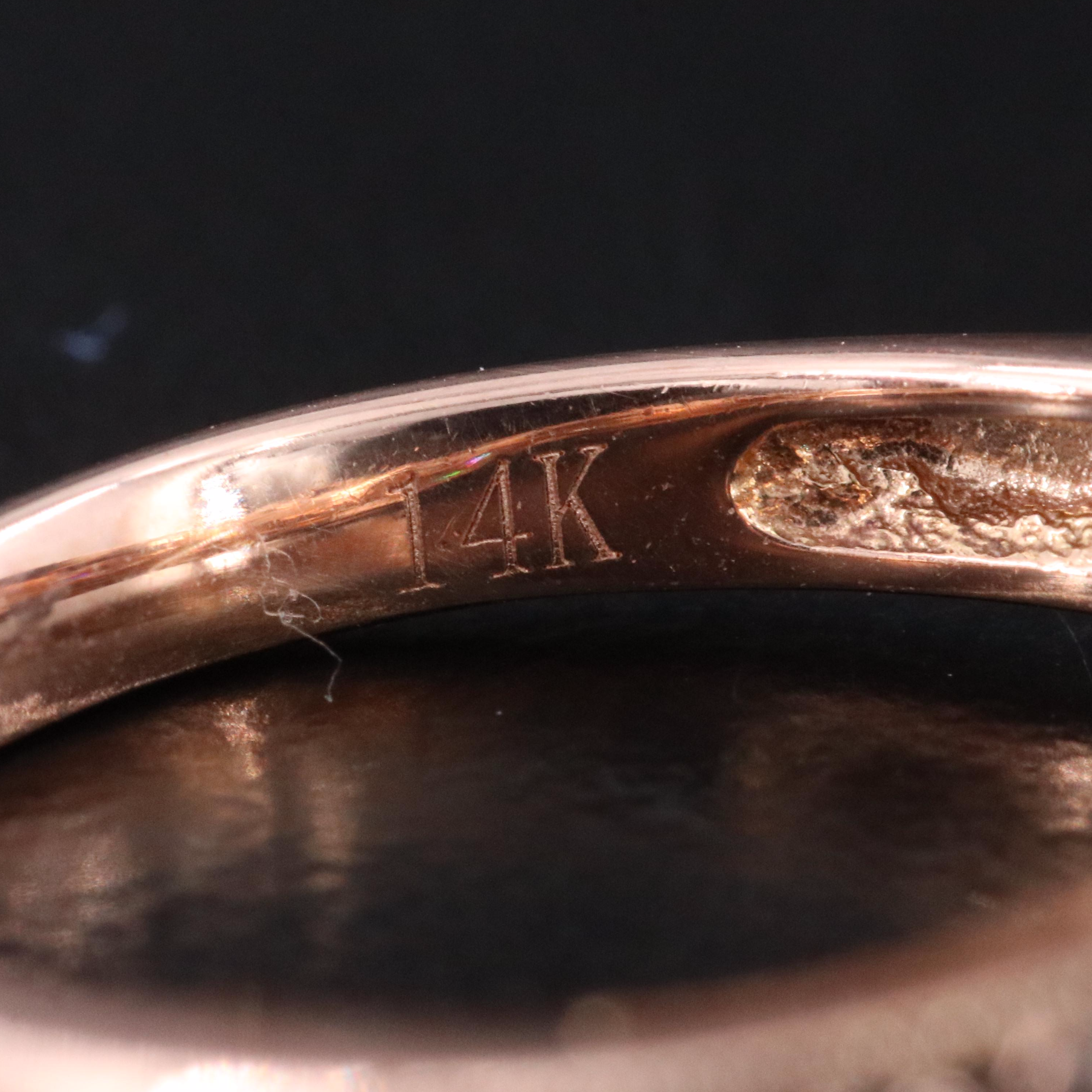 Le Vian 14K Morganite and Diamond Rose Gold Ring