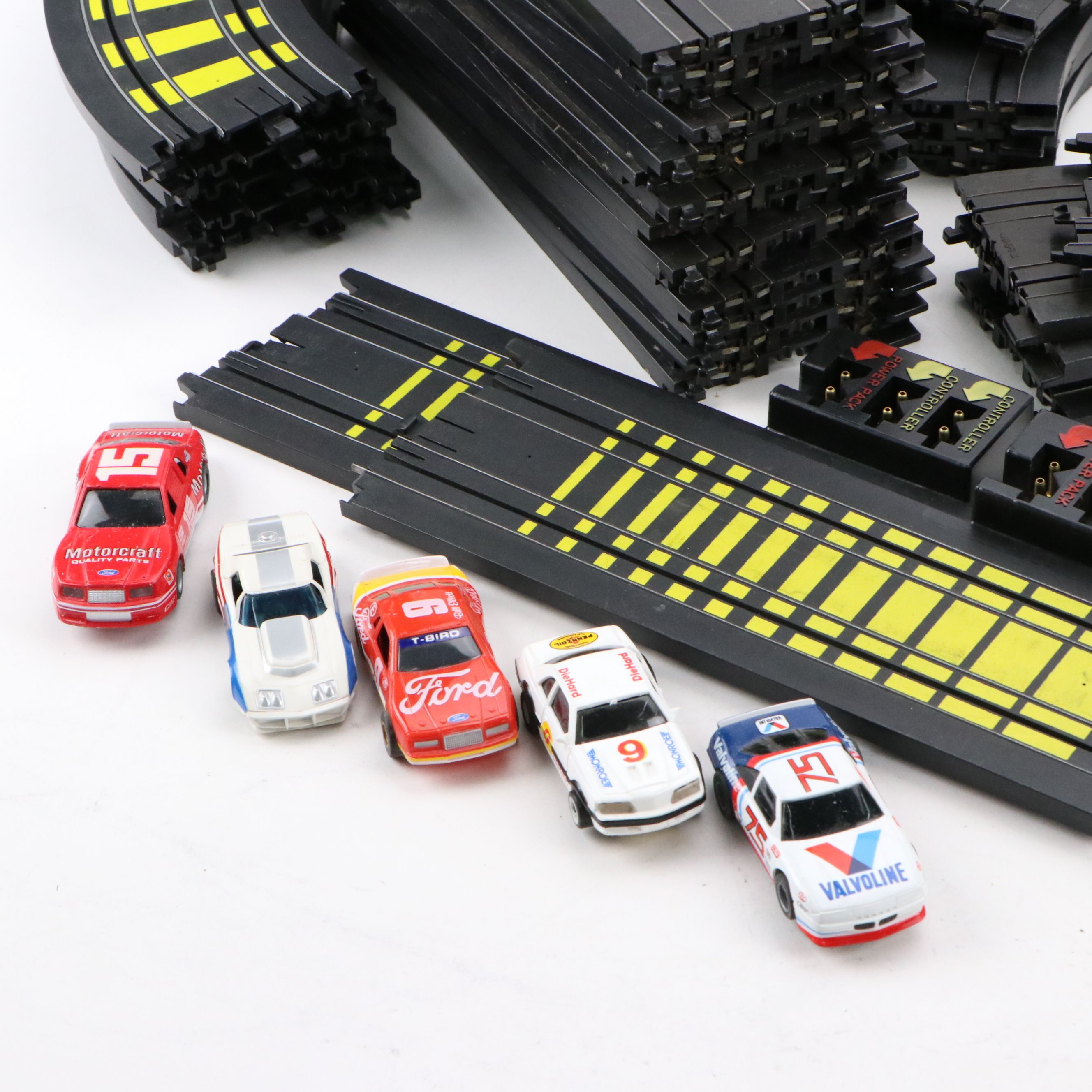 Tyco Race Cars and Track Parts, Late 1980s