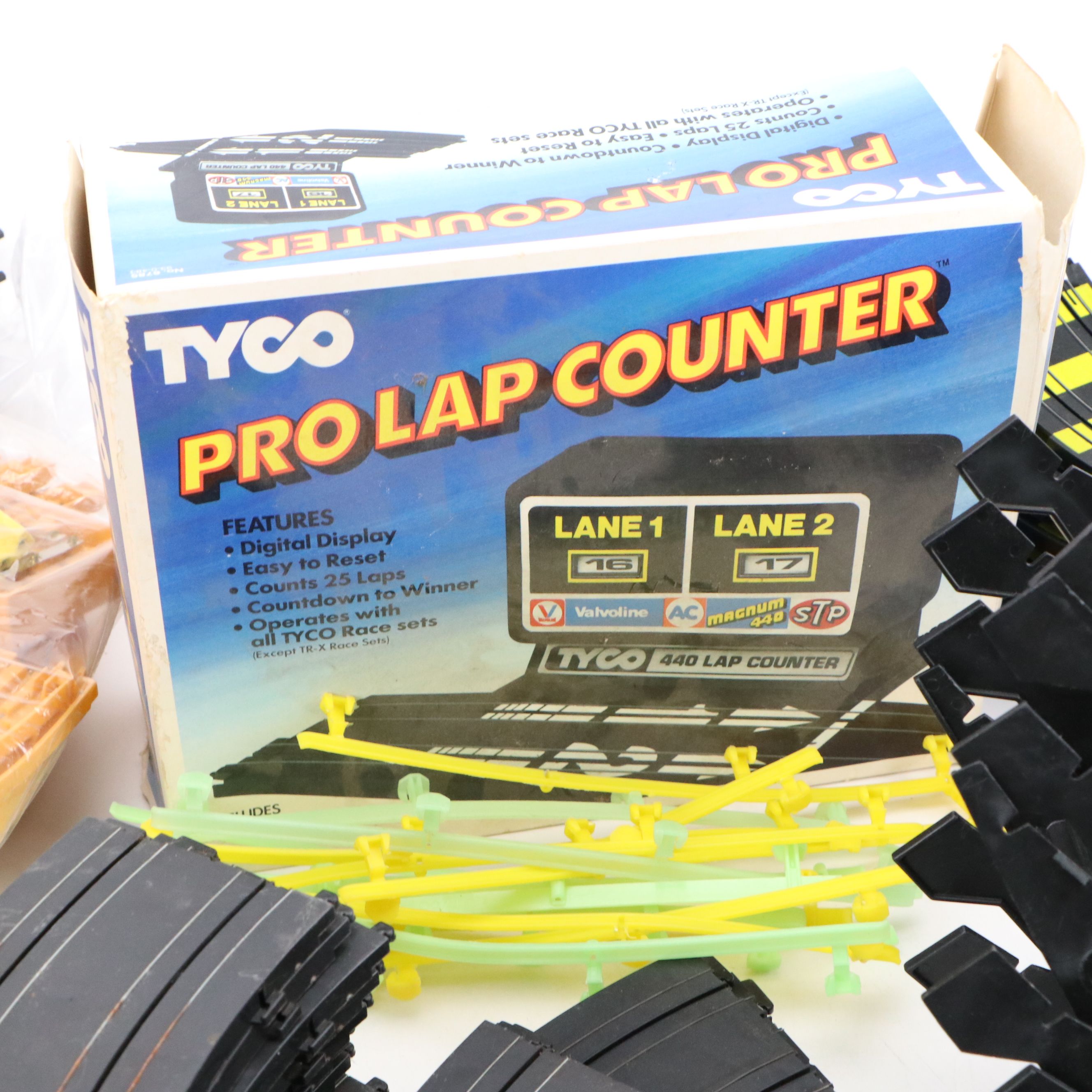 Tyco Race Cars and Track Parts, Late 1980s