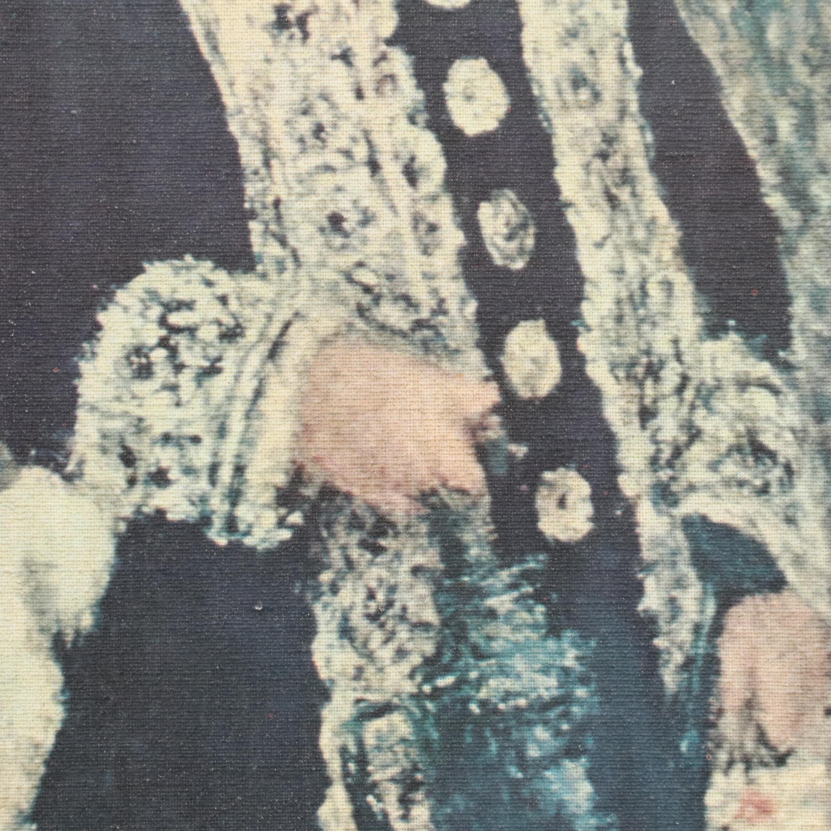 Offset Lithograph After Renoir "A Girl with a Watering Can"