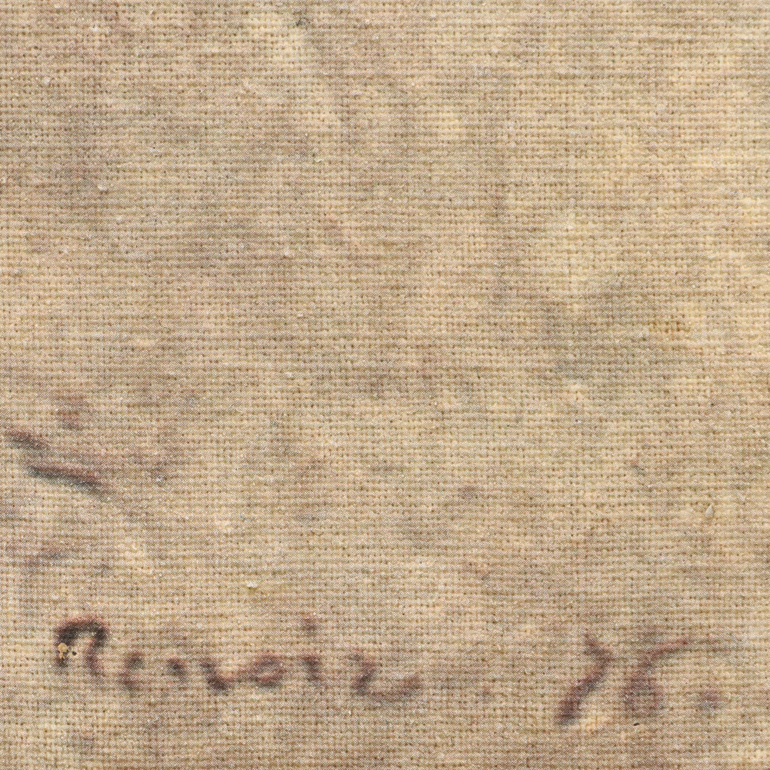 Offset Lithograph After Renoir "A Girl with a Watering Can"