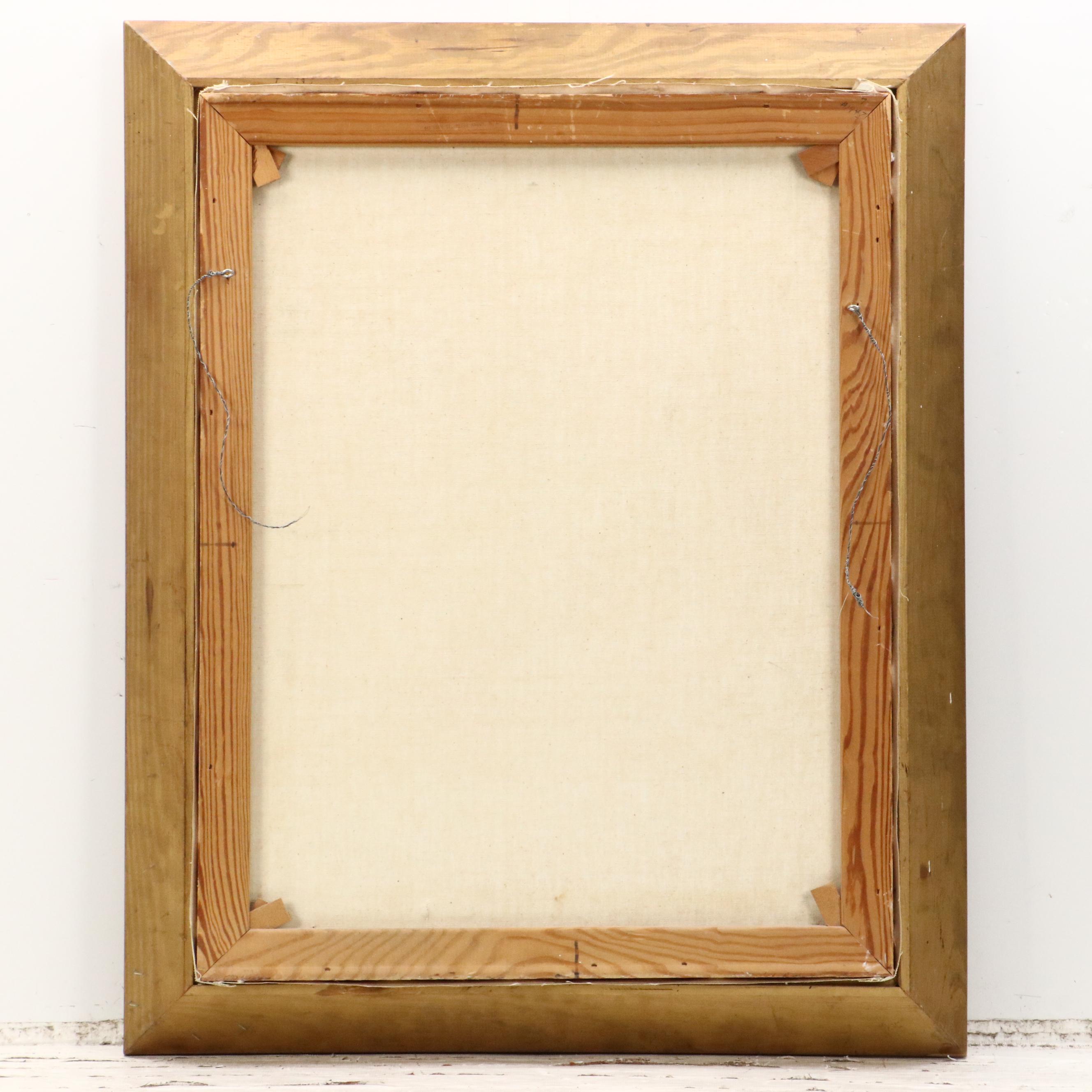 Offset Lithograph After Renoir "A Girl with a Watering Can"