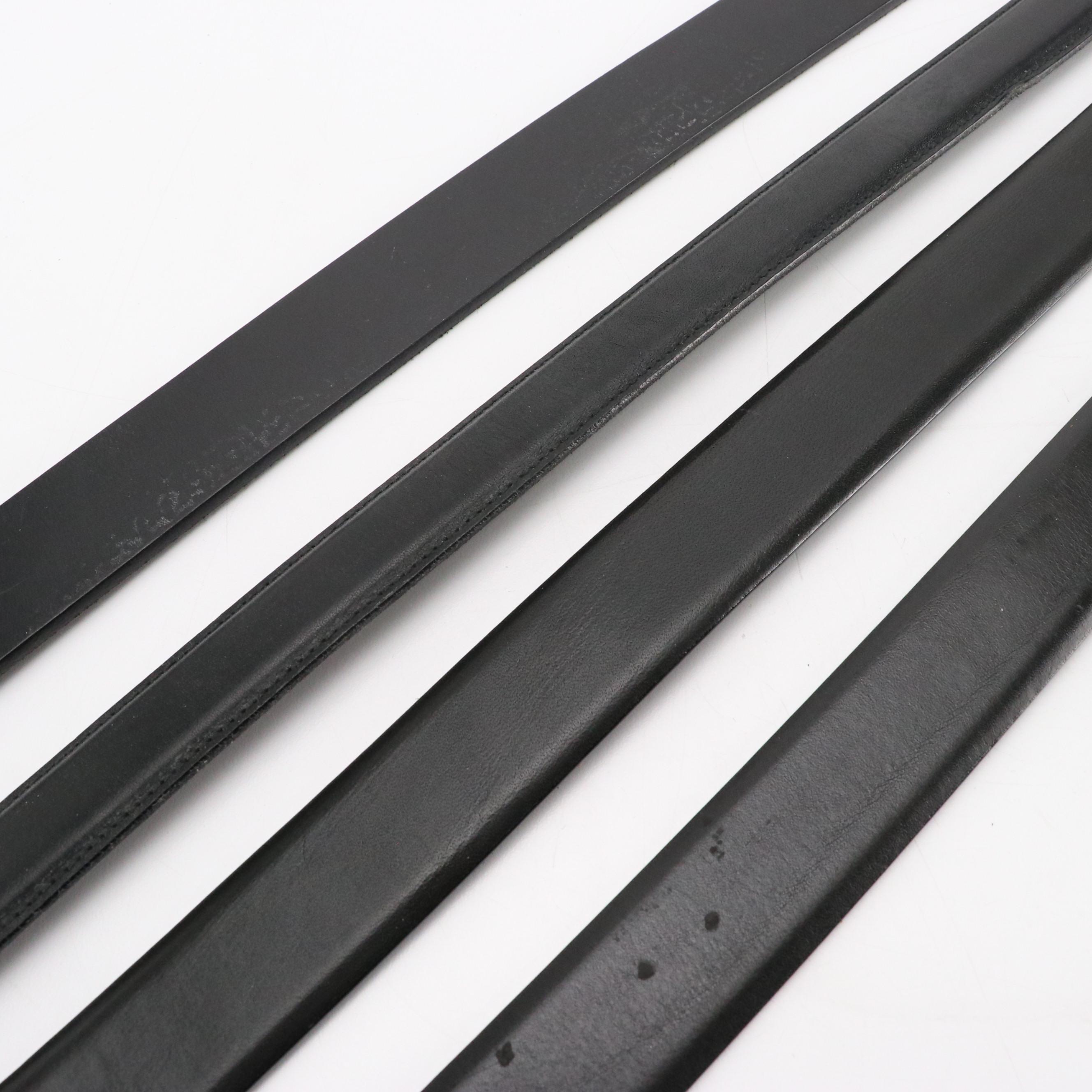 Men's Collection of Leather Belts from Polo Ralph Lauren, Bally, L'Aiglon & More