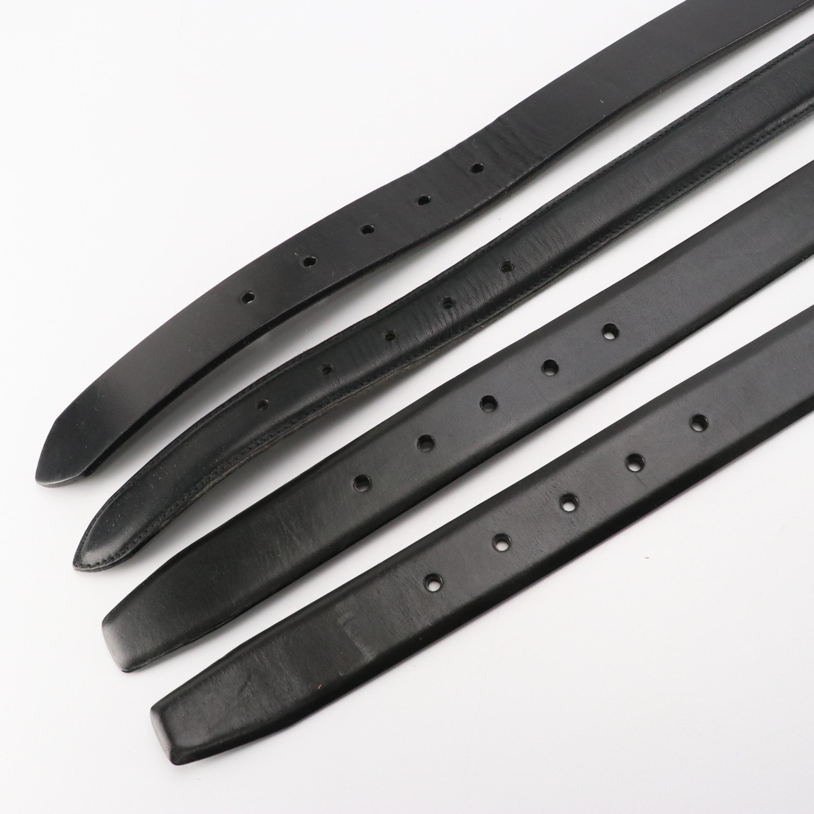 Men's Collection of Leather Belts from Polo Ralph Lauren, Bally, L'Aiglon & More