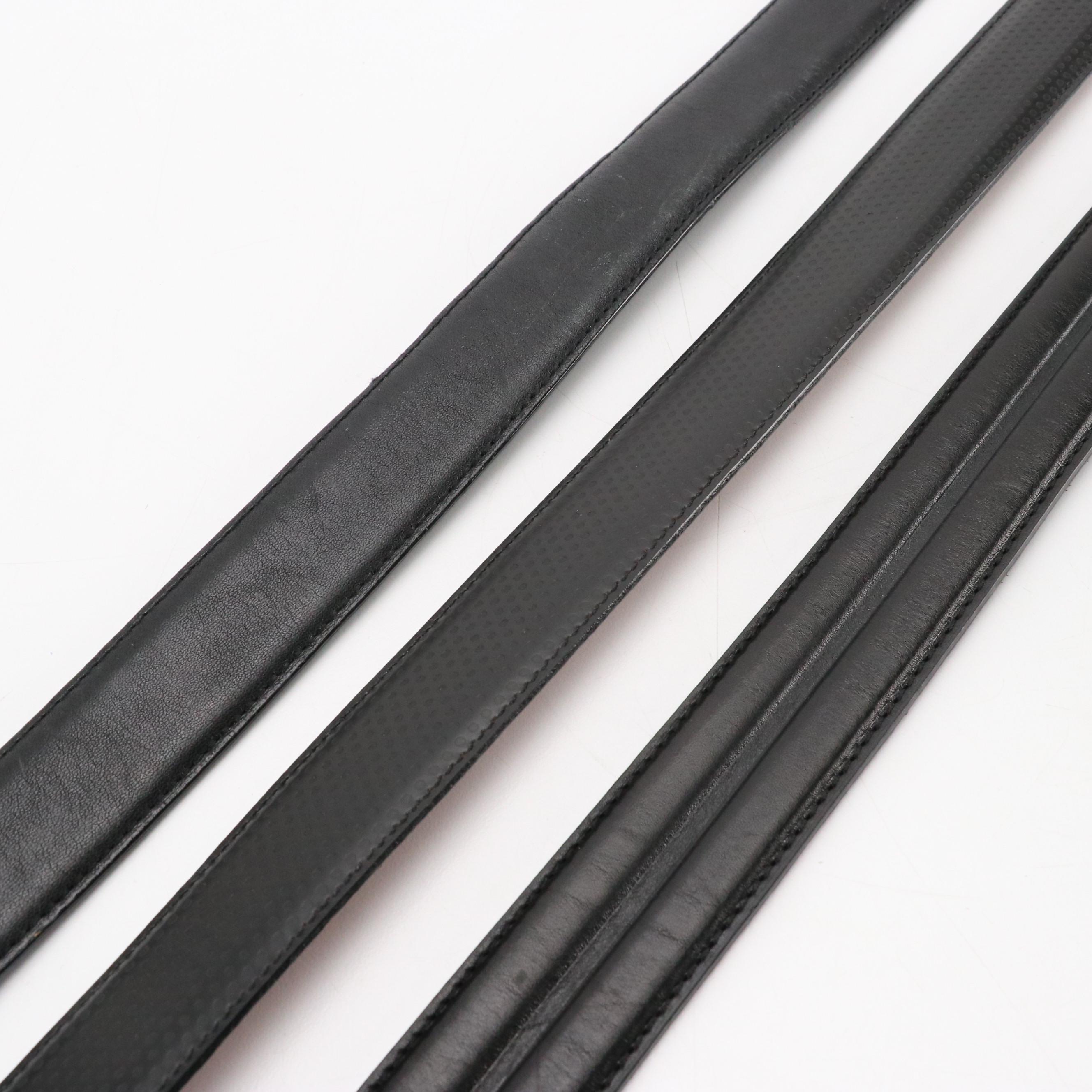 Men's Collection of Leather Belts from Polo Ralph Lauren, Bally, L'Aiglon & More