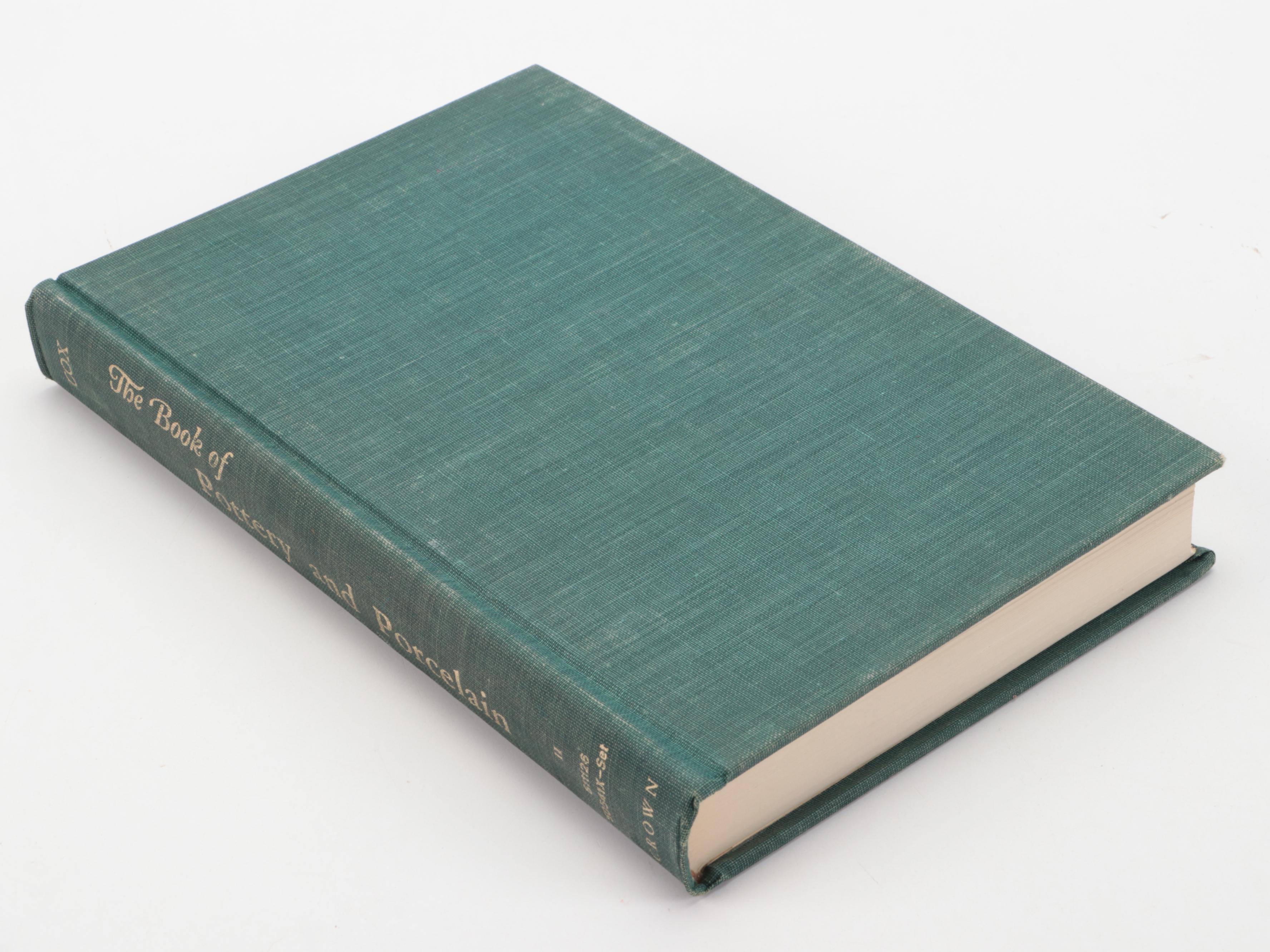 "Pottery and Porcelain" by Bevis Hillier and Other English Ceramics Books