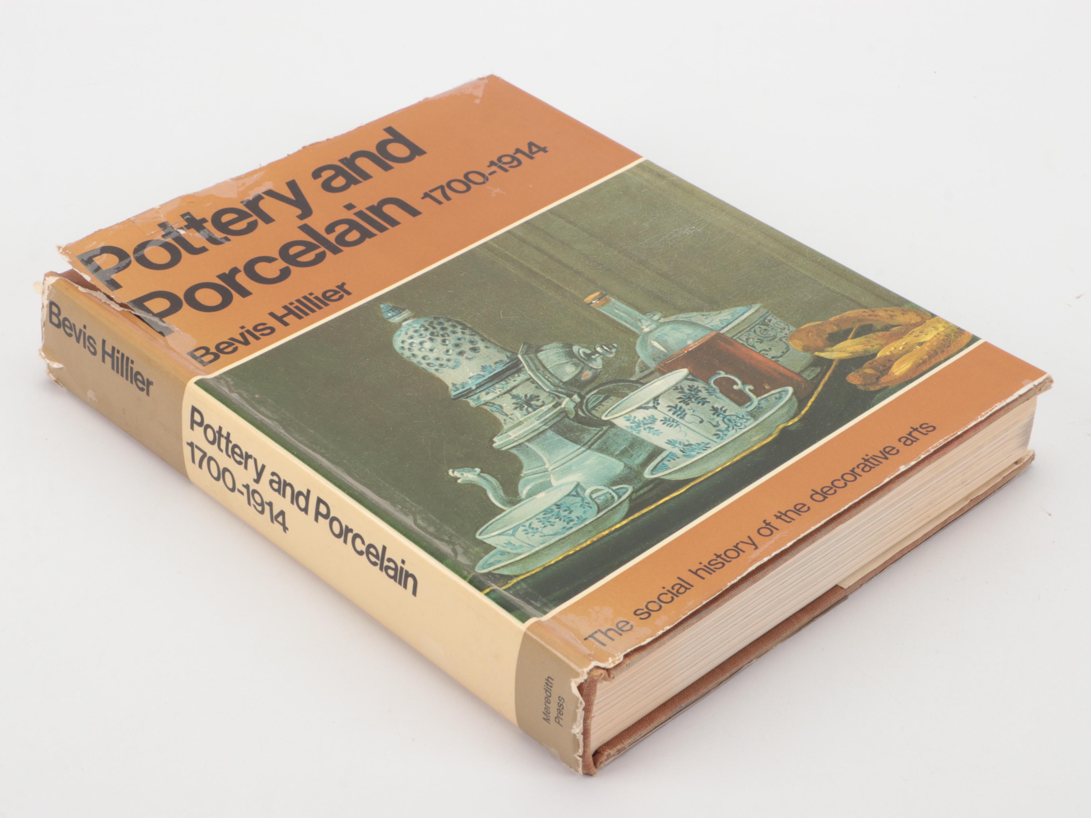"Pottery and Porcelain" by Bevis Hillier and Other English Ceramics Books