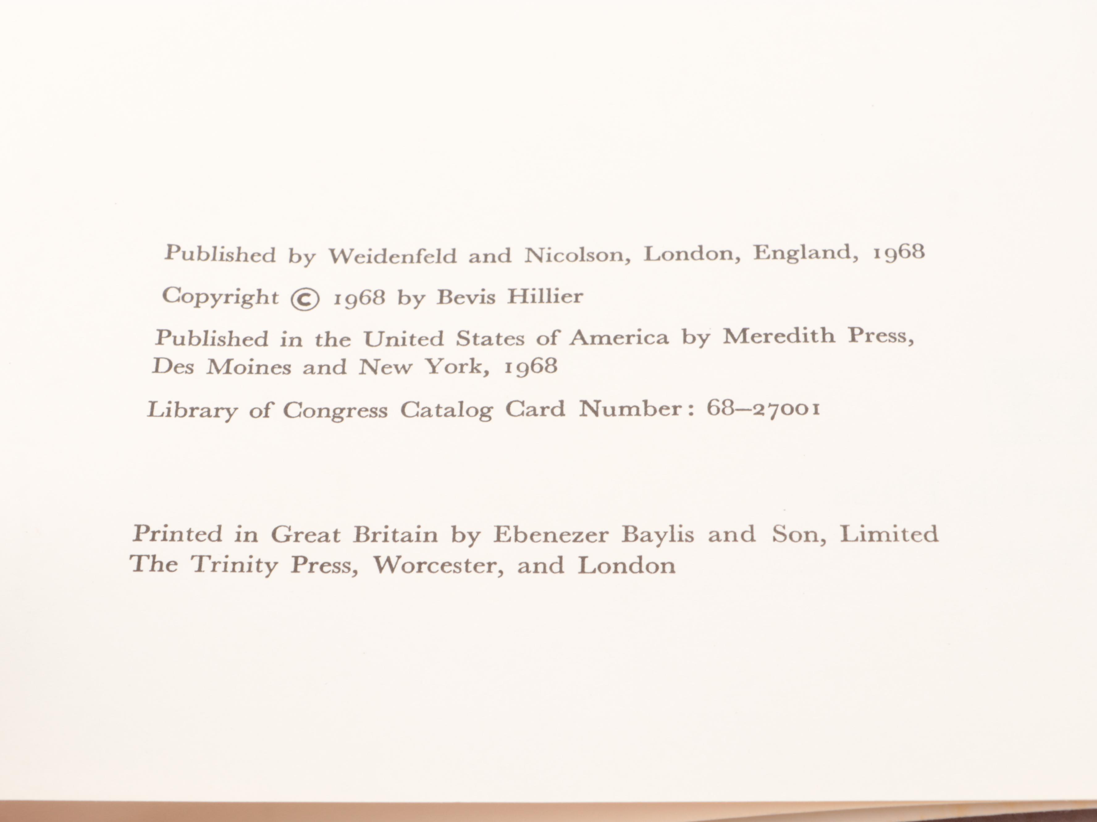 "Pottery and Porcelain" by Bevis Hillier and Other English Ceramics Books