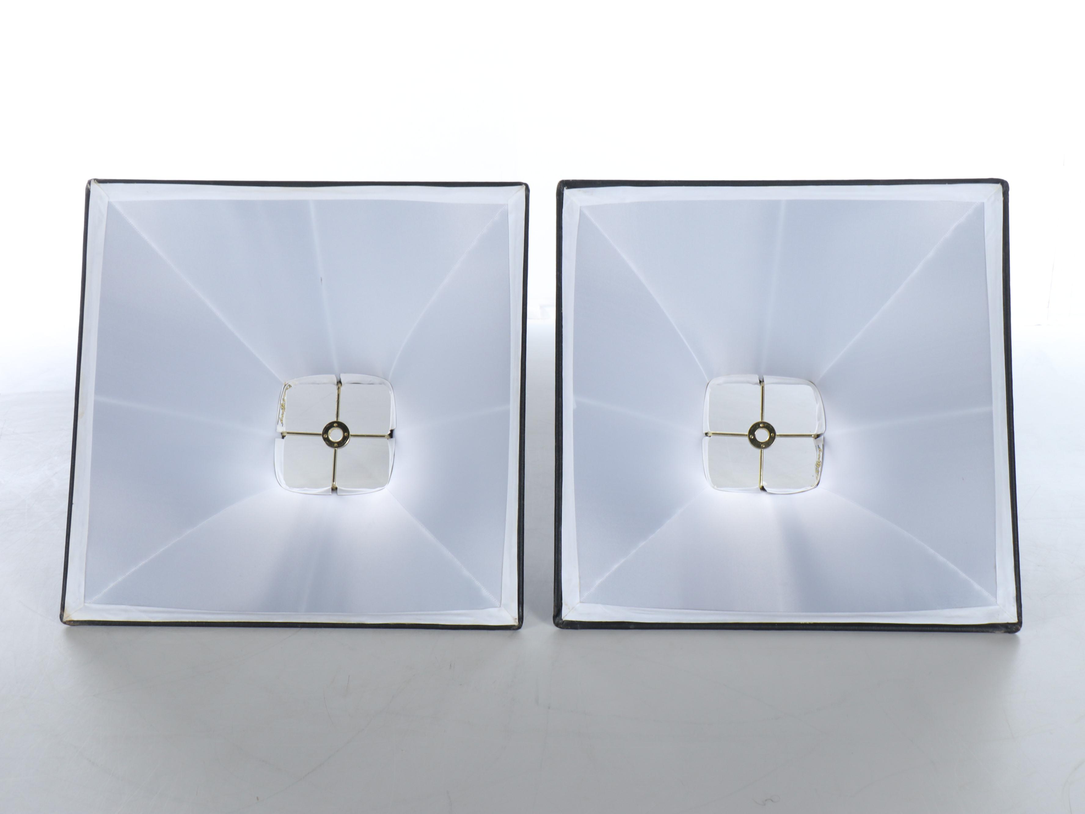 Art Nouveau Style Plastic Table Lamp with Black Fabric Shade