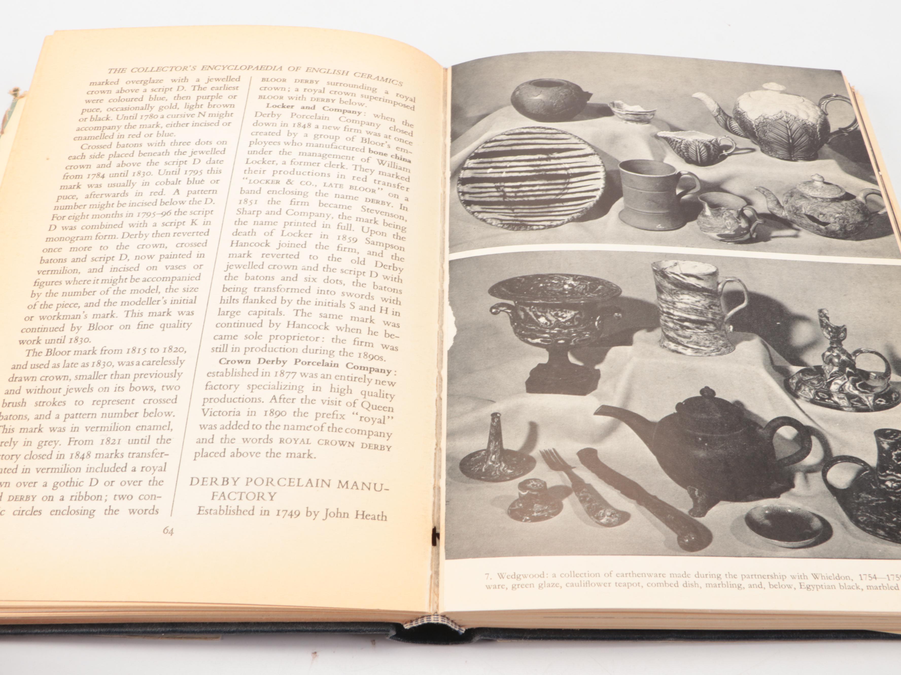 "Pottery and Porcelain" by Bevis Hillier and Other English Ceramics Books